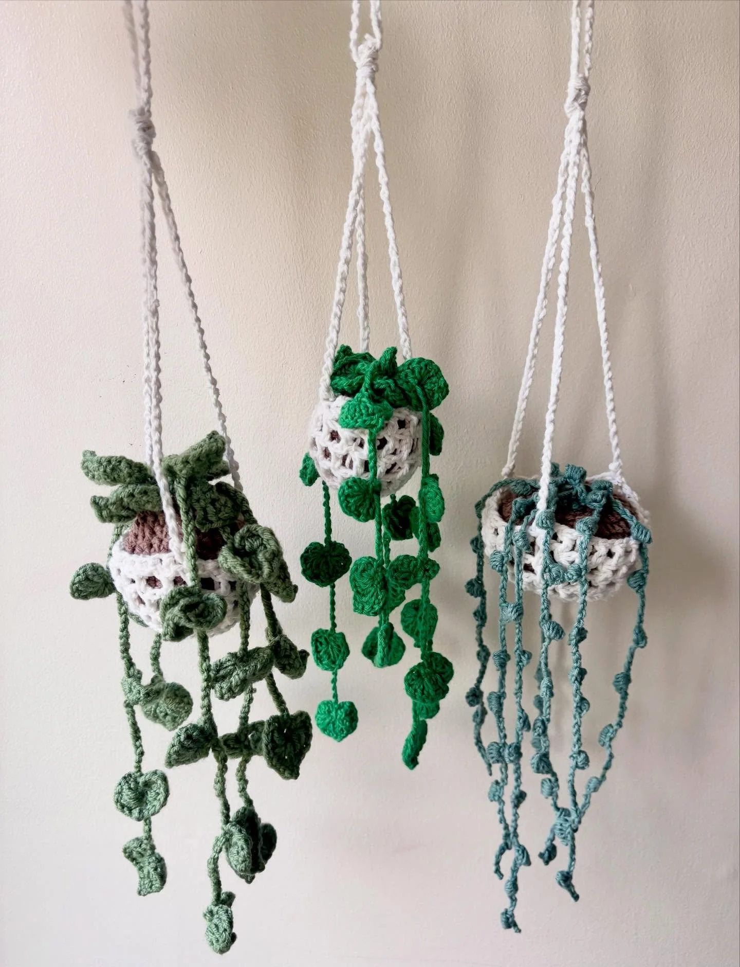 Who doesn&rsquo;t love a bit of greenery in a space? I absolutely can&rsquo;t get enough of real plants but sometimes they are high maintenance 🤣🌿🌱

Not like these cute baskets, they will live forever and still eco conscious made from cotton yarn 