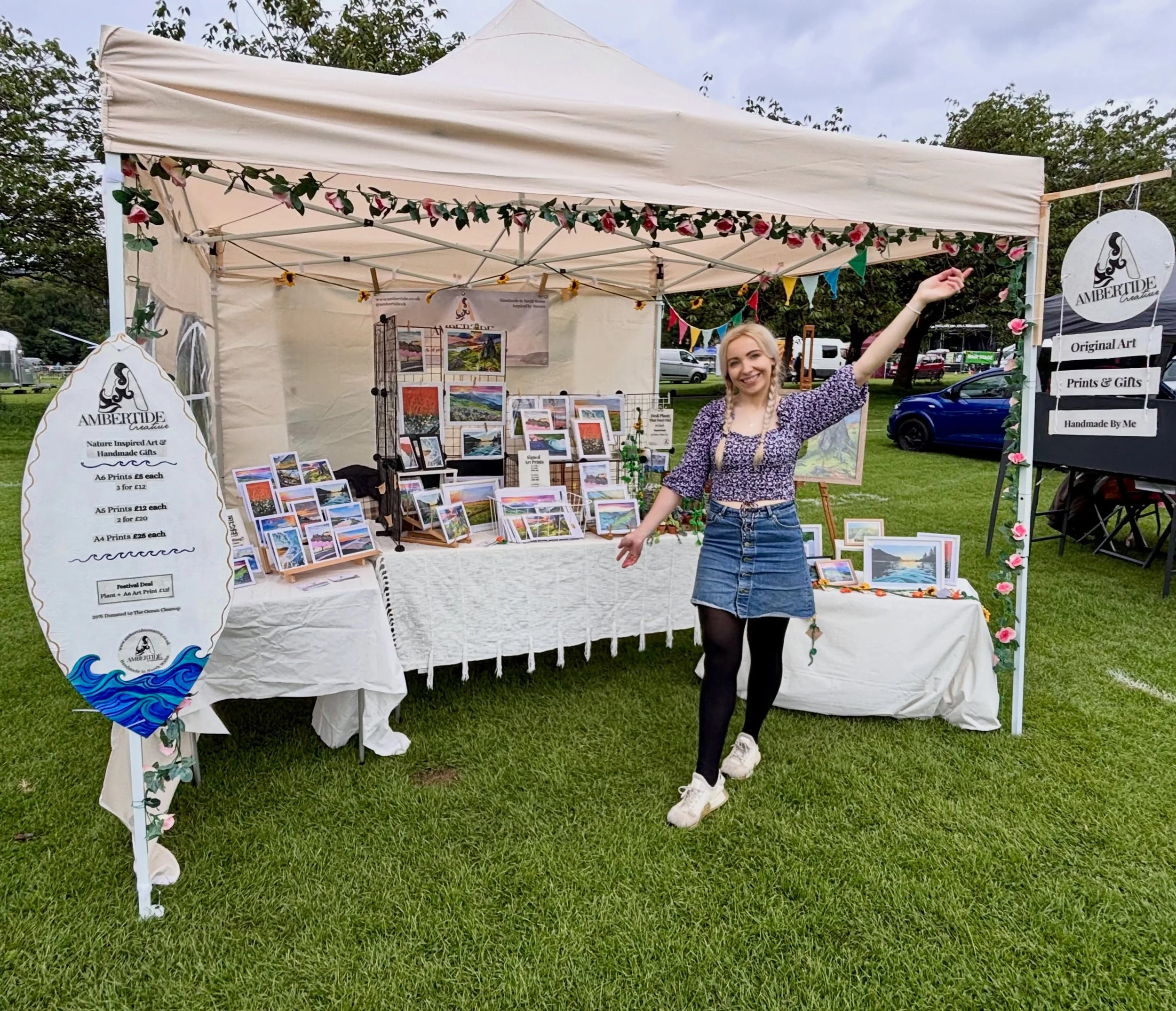 A HUGE Thank you to every single person who came to visit the stall at Meadows this weekend! 💞

Your purchases, lovely feedback and kind words really make the months of preparation, early mornings, long market days and battling the Scottish elements