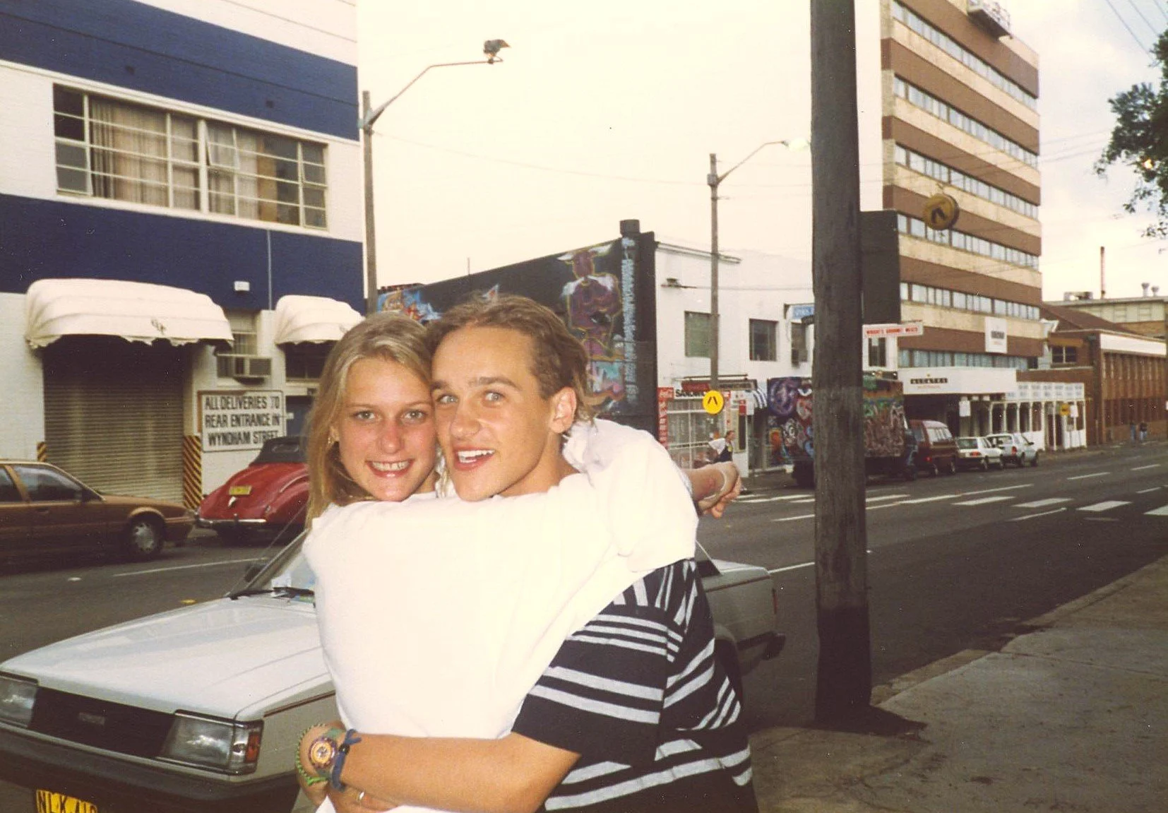 Elke and Steph at Graffiti Hall of Fame.jpg