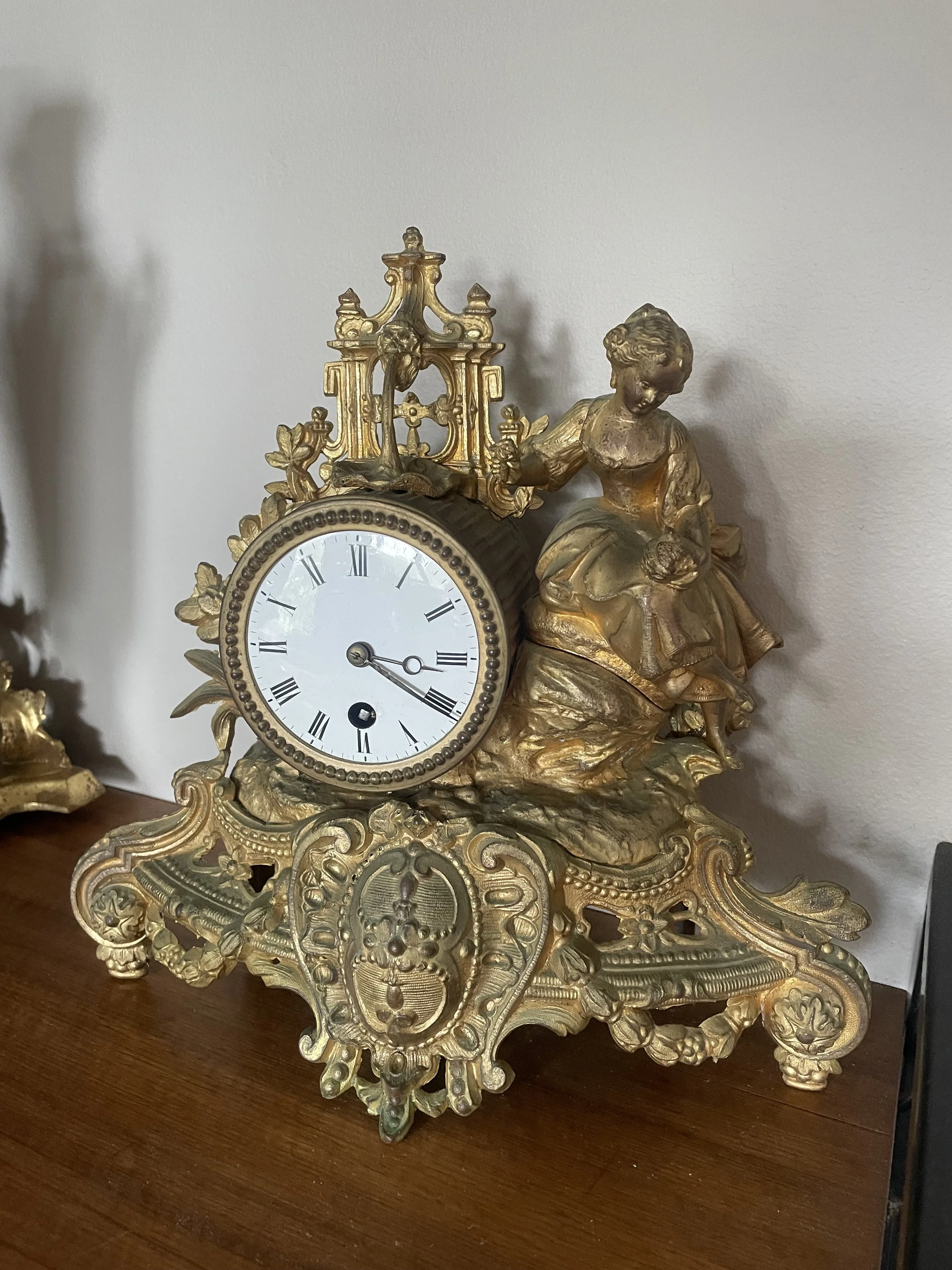 Antique clock.