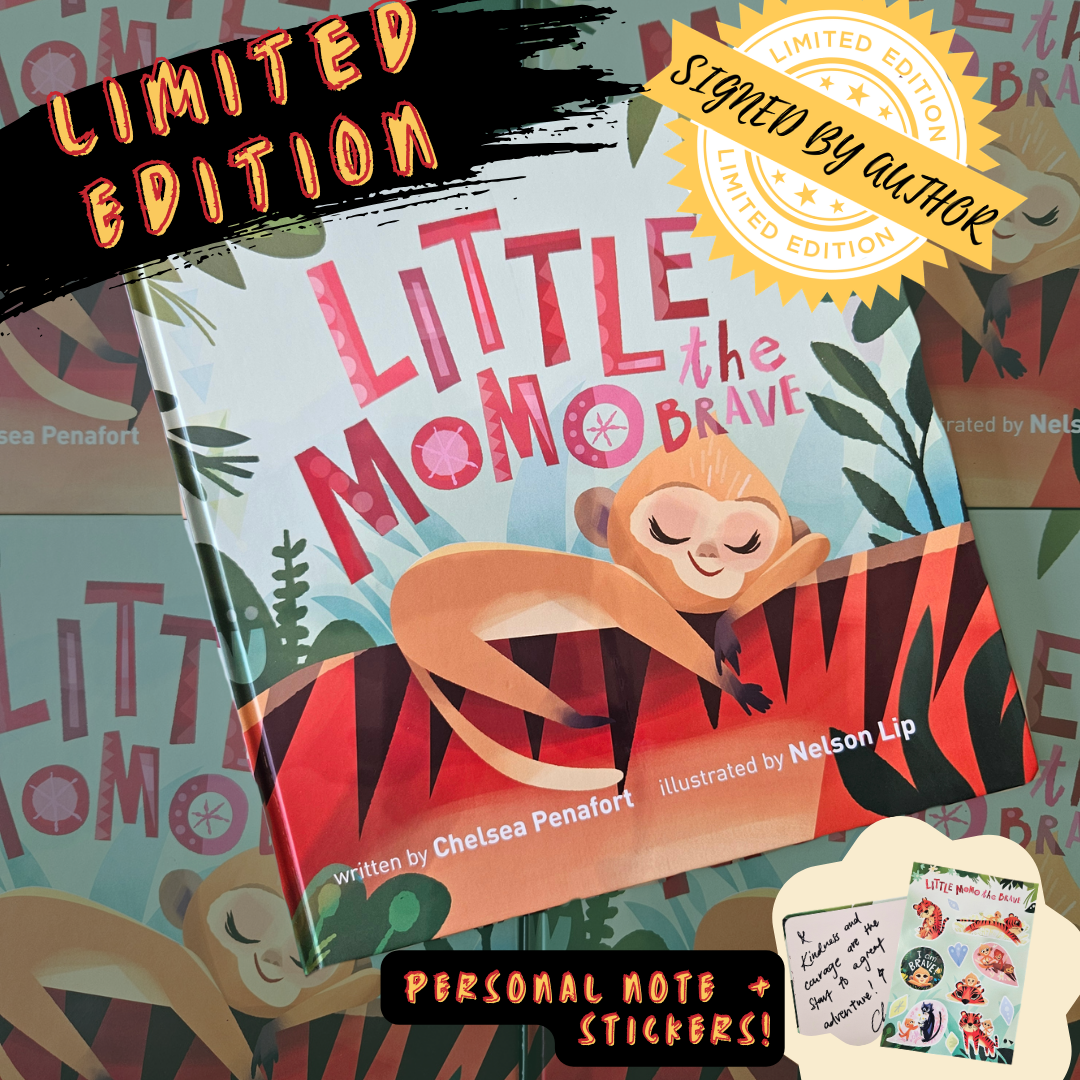 Little Momo the Brave Limited Edition Signed by Author | Hardcover Edition