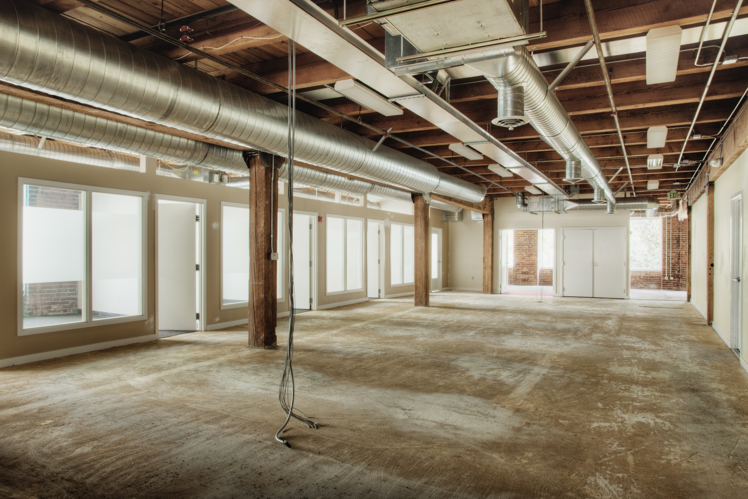 Matterport scan of office under construction