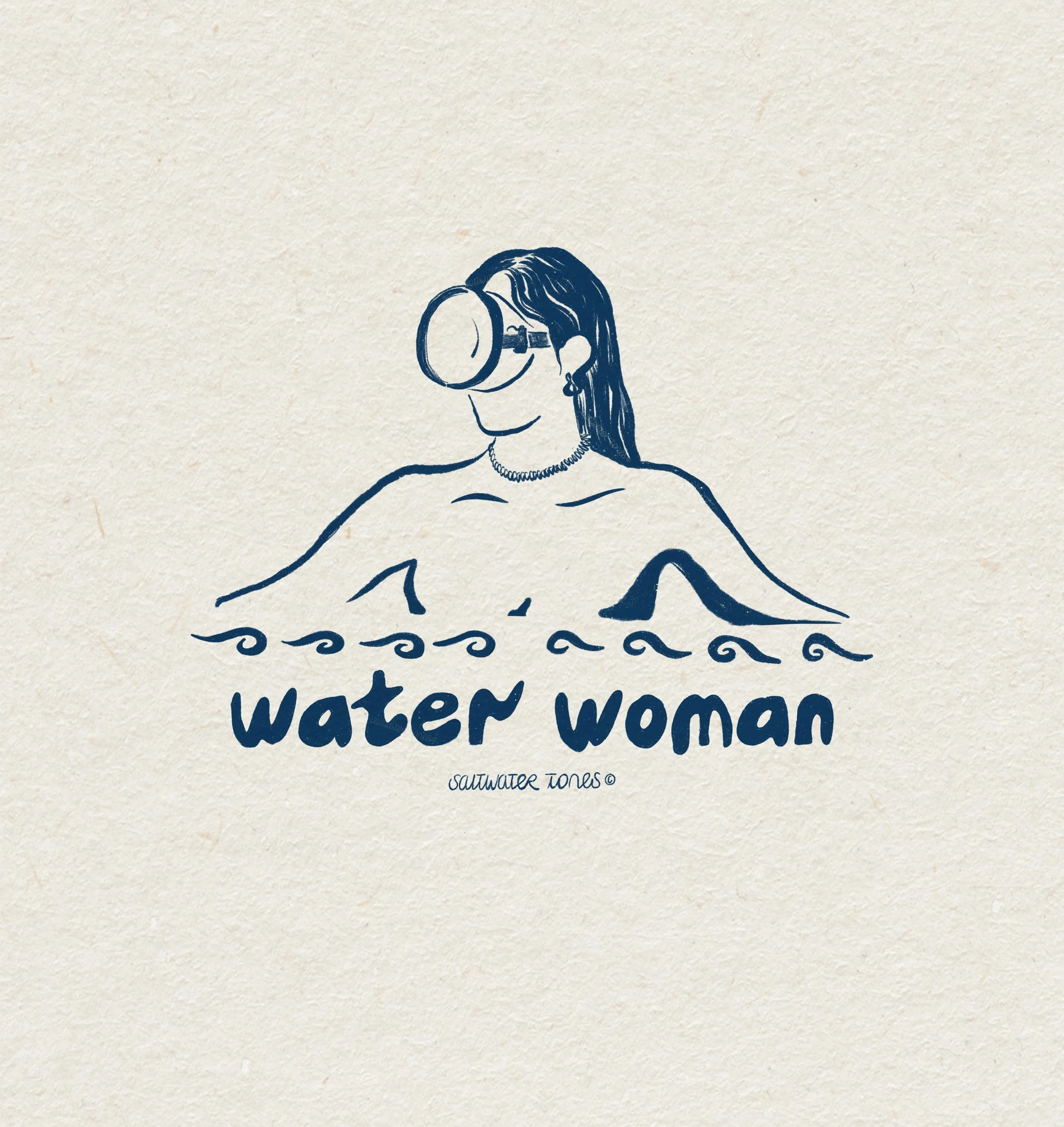 Loving the simplicity and texture atm. Found the joy of drawing again. No pressure, no performing, just drawing what I feel. 🩵

#oceaninspiredart #waterwoman #oceanart #divingwomen #surfculture