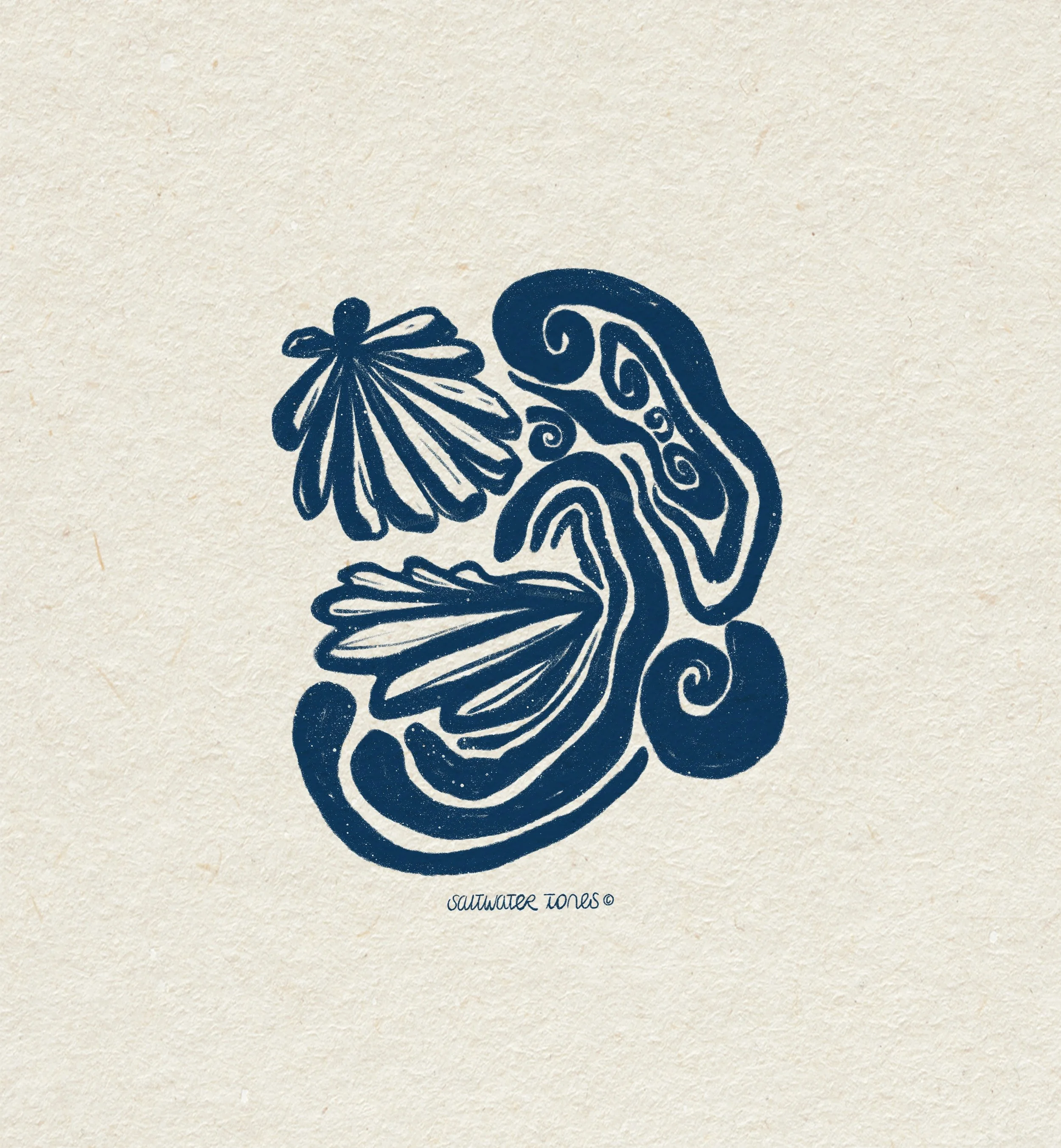 I call this the wave dance. 

#oceaninspiredart #shellart #waveart #surfculture #coastalart