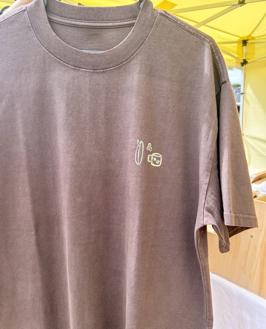 Coffee &amp; Surf Tee. Available online.

#surfapparel #surftshirt #beachwear #surfwear #surfculture