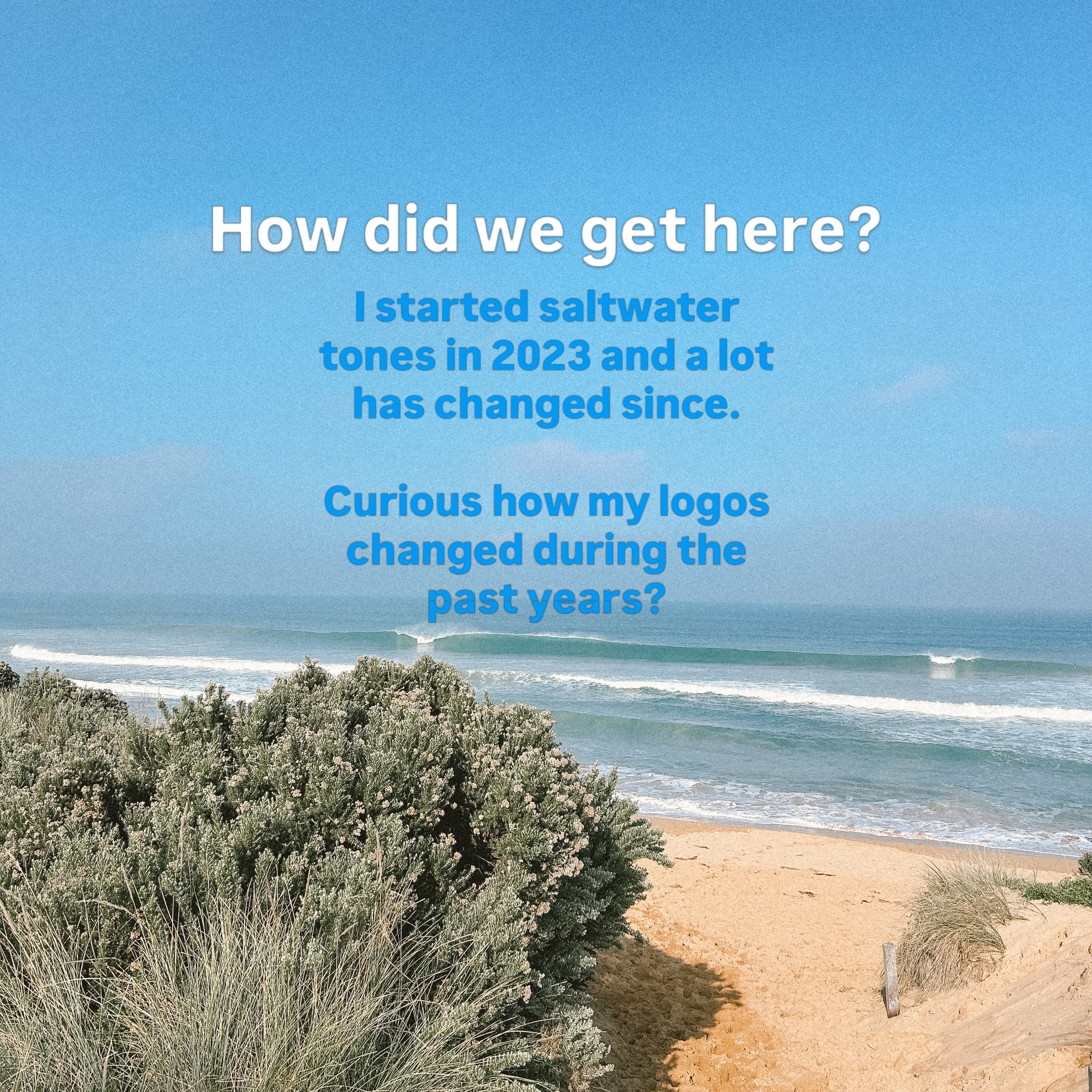 Logo evolution. A lot has changed, colours, style, less perfectionism, more personality. 
What do you think? 

#surfart #coastalartwork #surfillustrator #oceaninspiredart #logodesigning