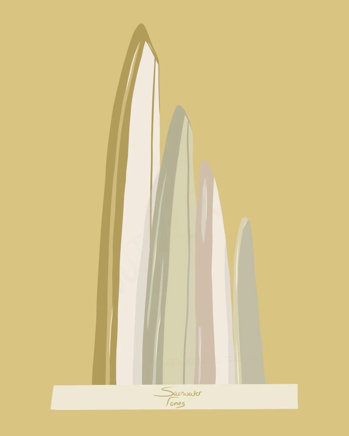 What do you ride? 

#surfillustration #surfculture #surflifestyle #coastalwallart #surdart