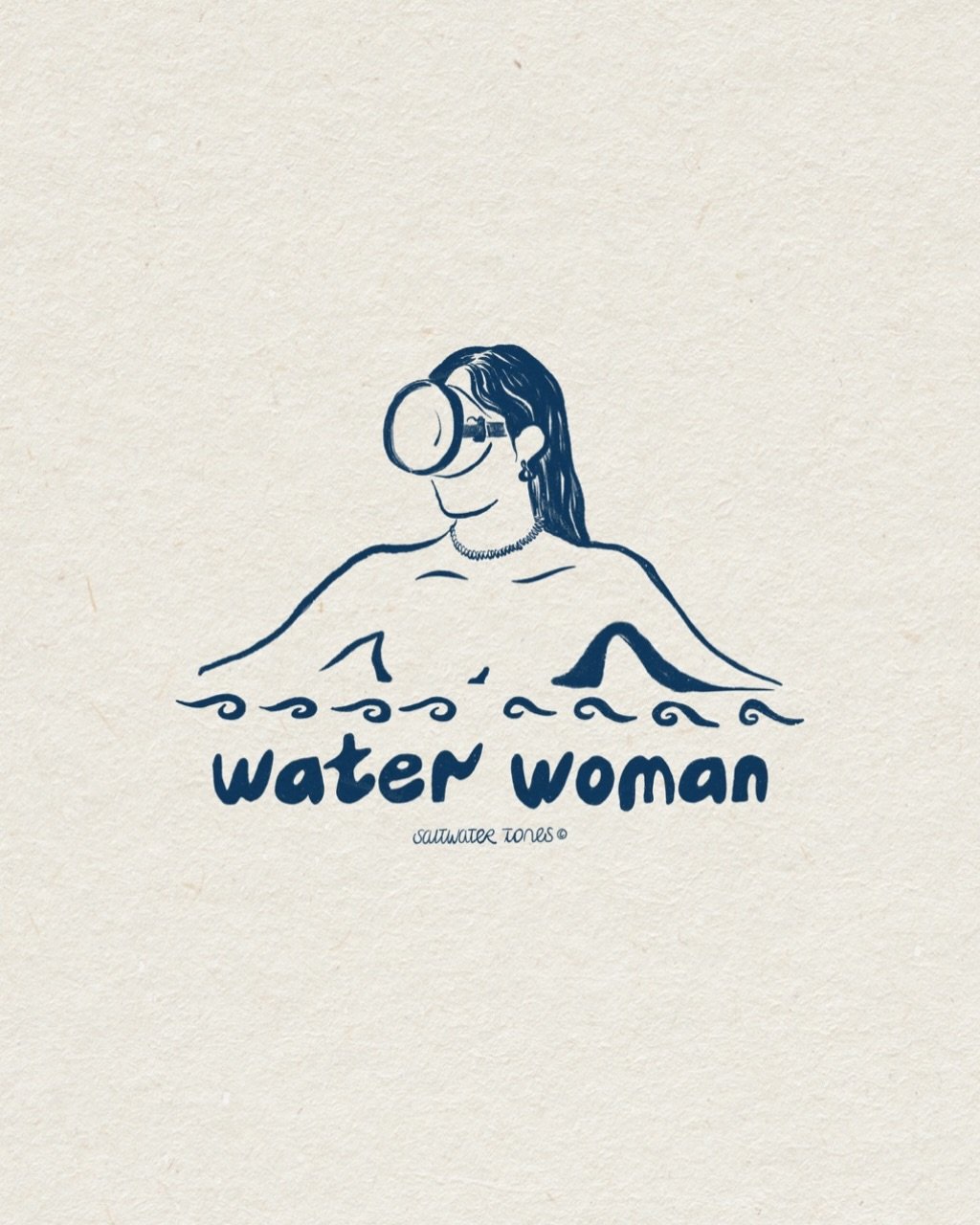 For all the water women out there 🩵

#oceaninspiredart #waterwoman #coastalwallart #surfculture #divingwomen
