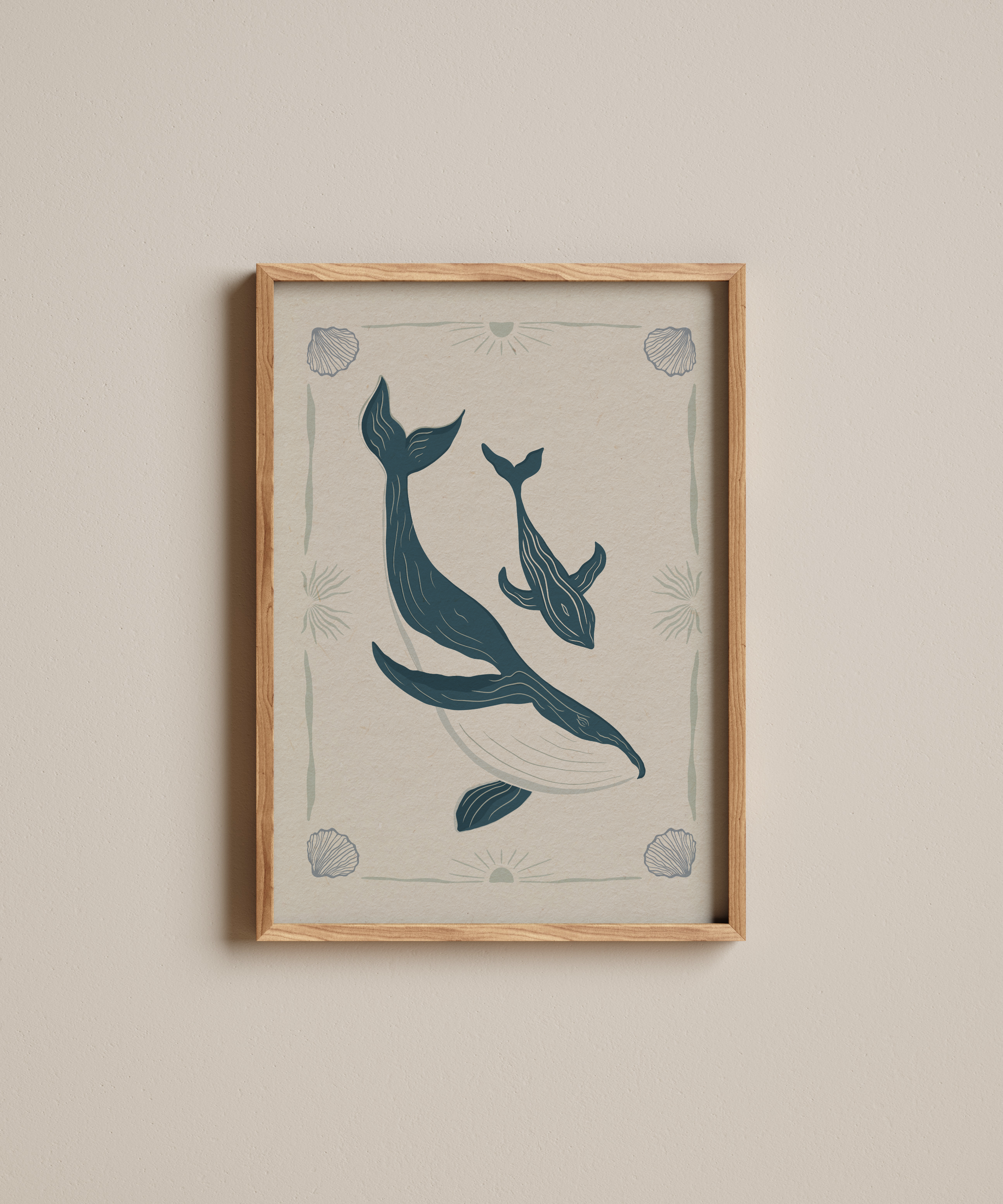 Whale Song artwork by saltwater tones