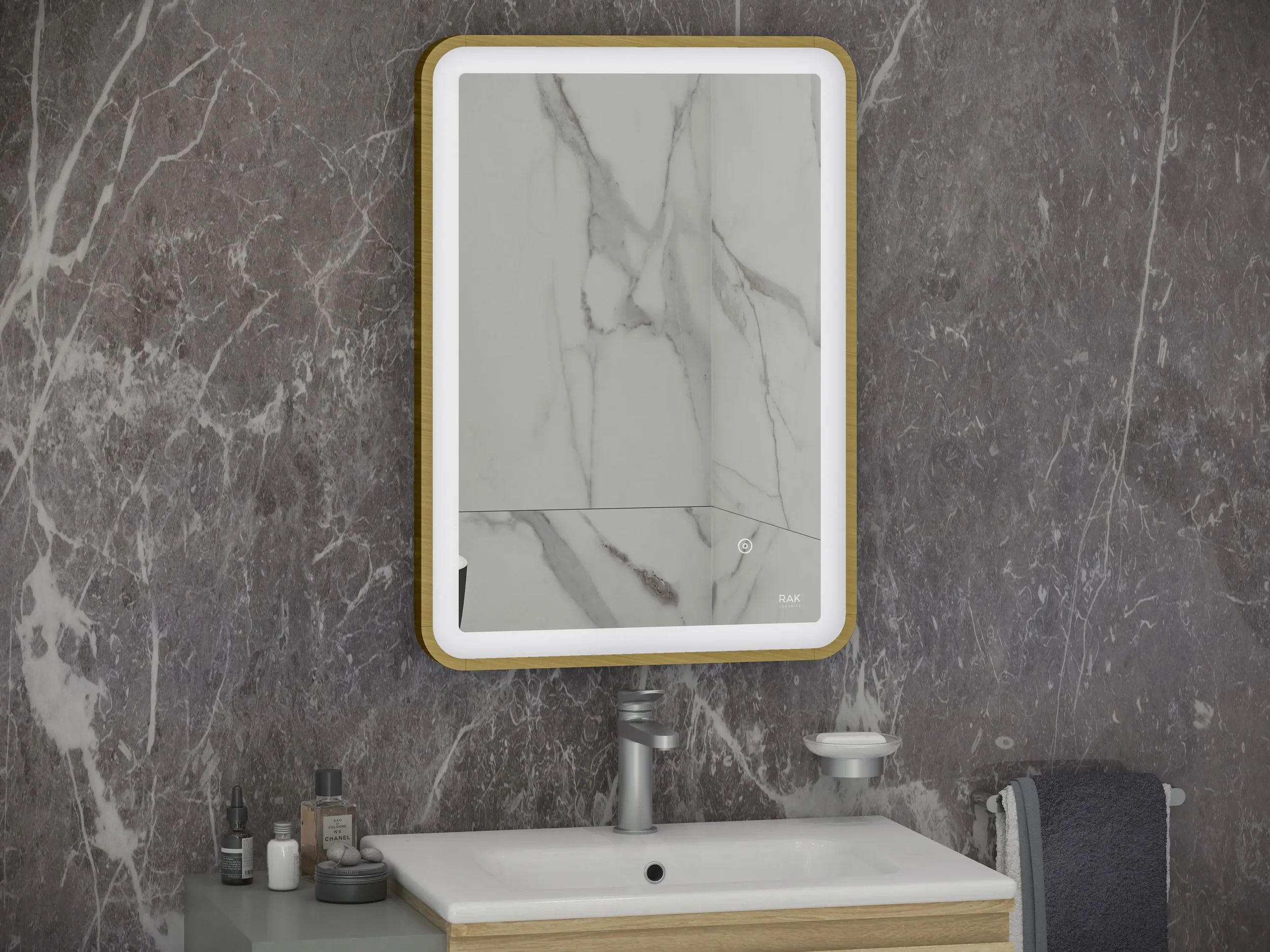 RAK Art Soft LED Bathroom Mirrors