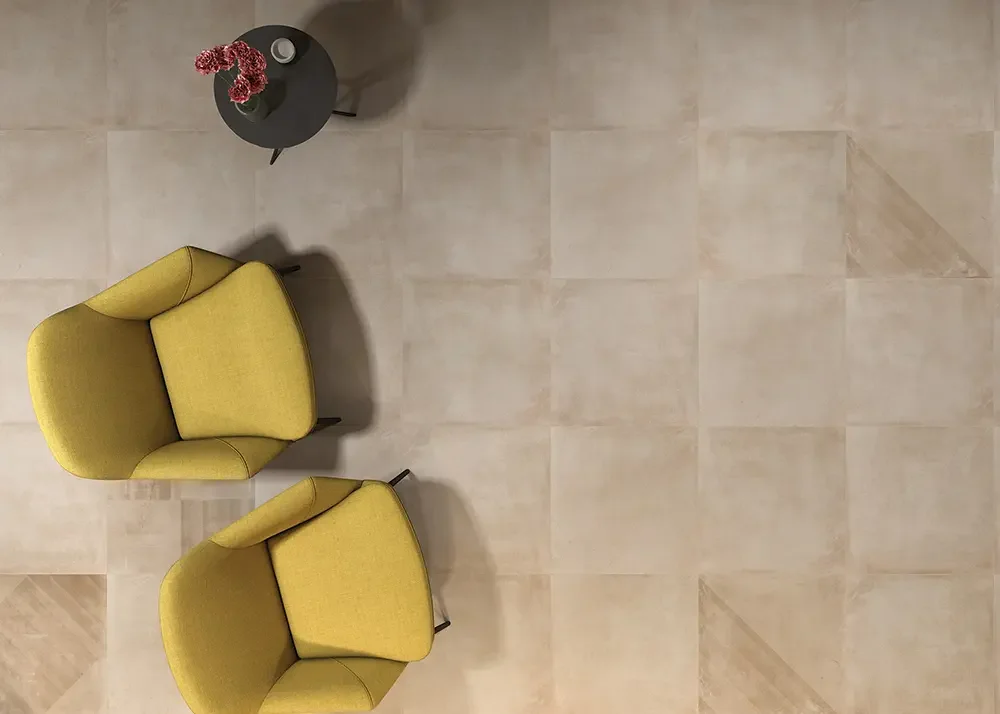 BASIC CONCRETE Beige 60x60 Lifestyle A06GZBSC-DBE.M2R.webp