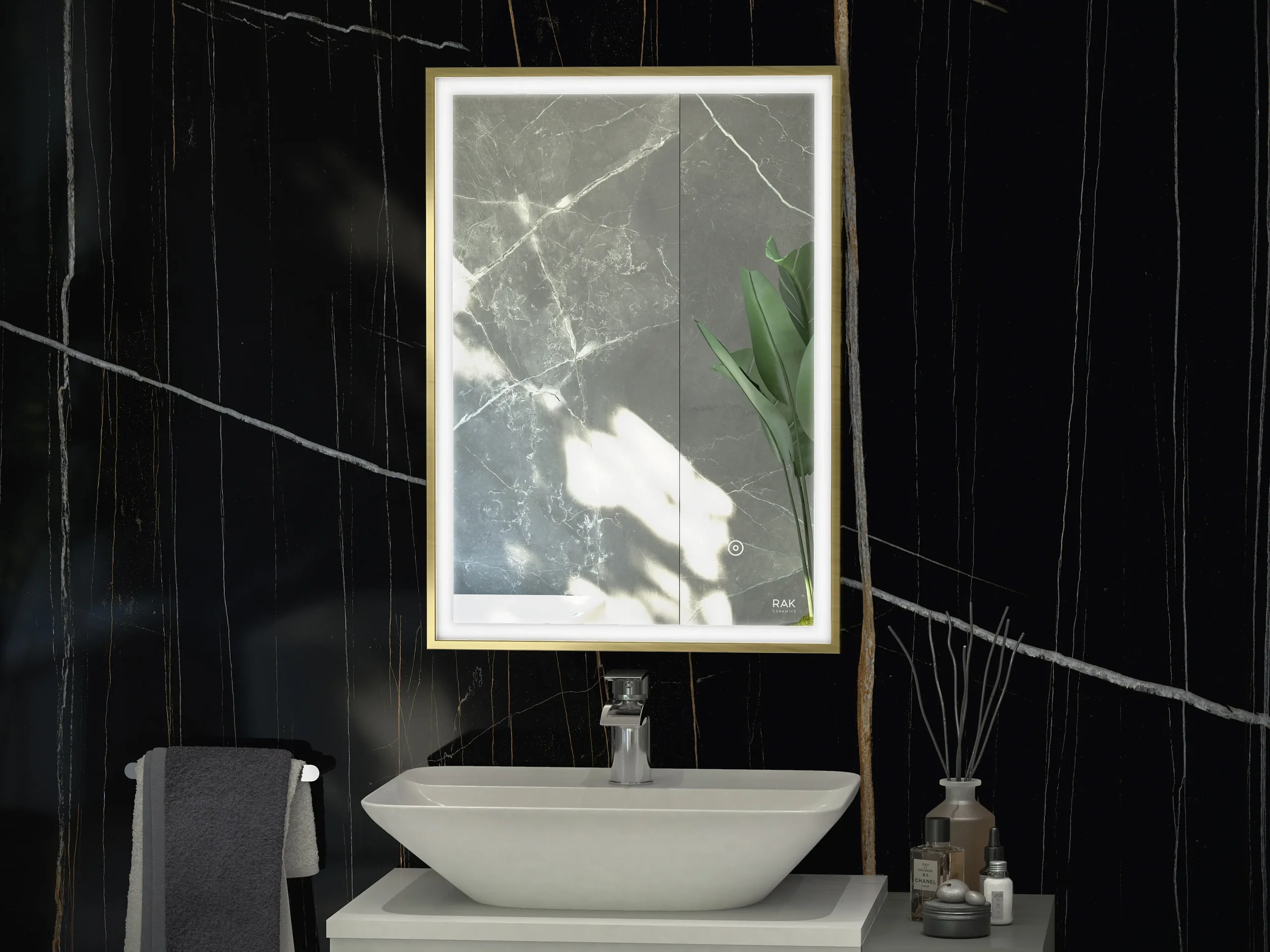 rak-mirror-picture-square-gold-LED-RAKPICSQBG5001 - RAKPICSQBG5002.webp