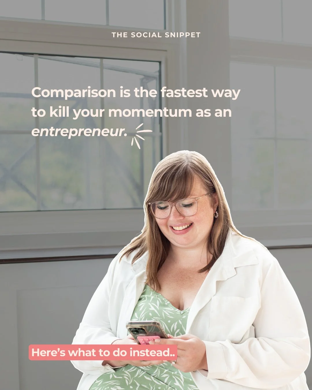 At some point, almost every entrepreneur falls into it.⁠
⁠
You open your phone for one quick check and suddenly you&rsquo;re comparing timelines, launches, numbers, and energy. What you were building five minutes ago starts to feel slower, smaller, o