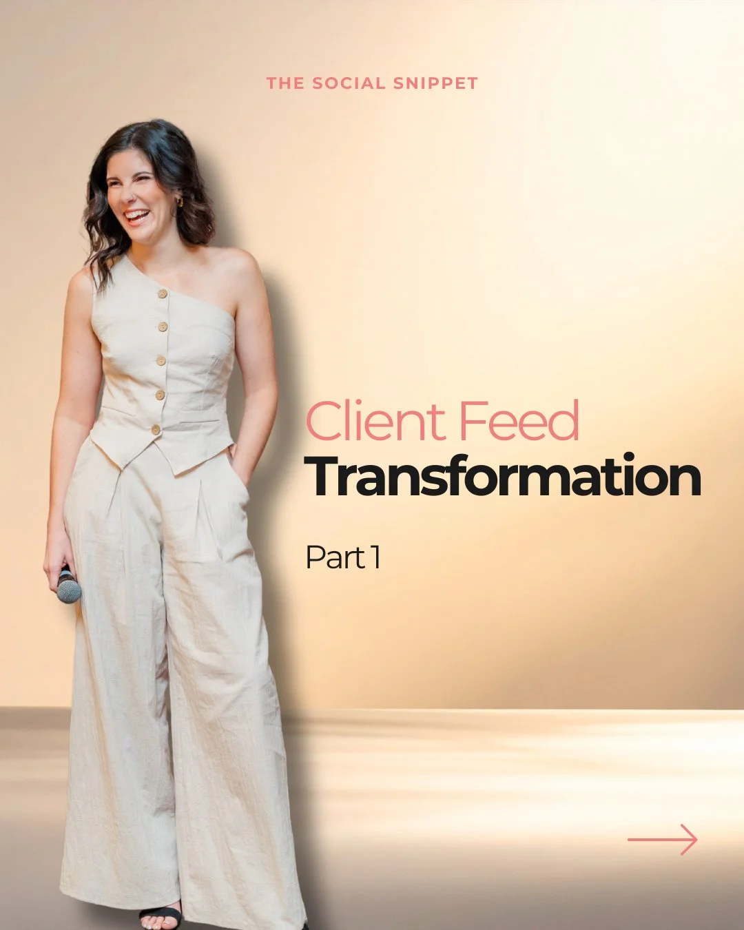 Client feeds before versus after we are obsessing over ✨⁠
⁠
Because your social media is the first impression you make, and it is happening before you ever speak.⁠
⁠
In less than three seconds, a potential client decides if you are credible, trustwor