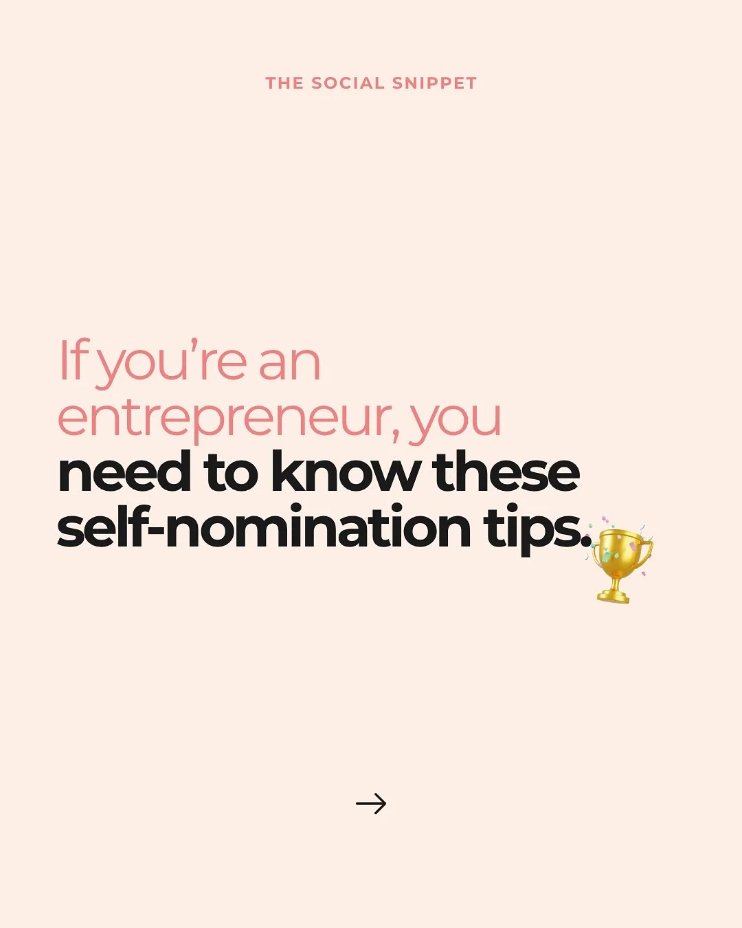 The opportunities you want won&rsquo;t always find you.

Most entrepreneurs assume recognition happens naturally. This simply isn&rsquo;t the case most of the time!

The belief is: eventually someone else will notice. But many opportunities are built