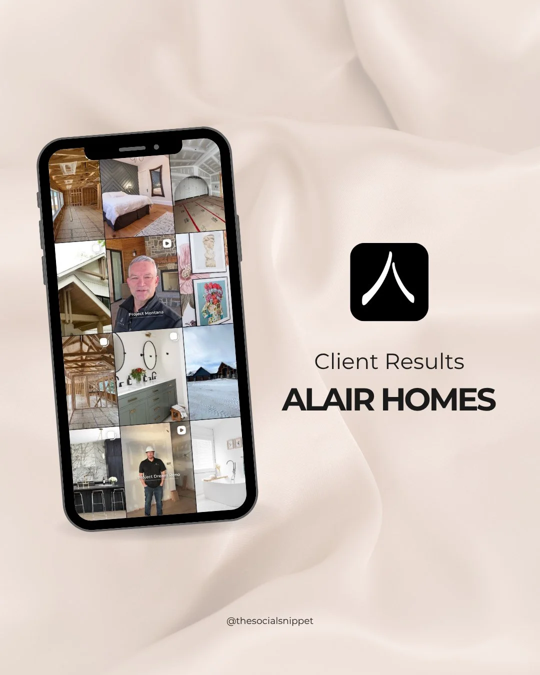 Case study with Alair Homes 🏡⁠
⁠
In December alone, their content generated 121K reels and post views, a 153% increase from November. Even more importantly, 89% of those views came from non-followers, meaning the content was consistently reaching ne