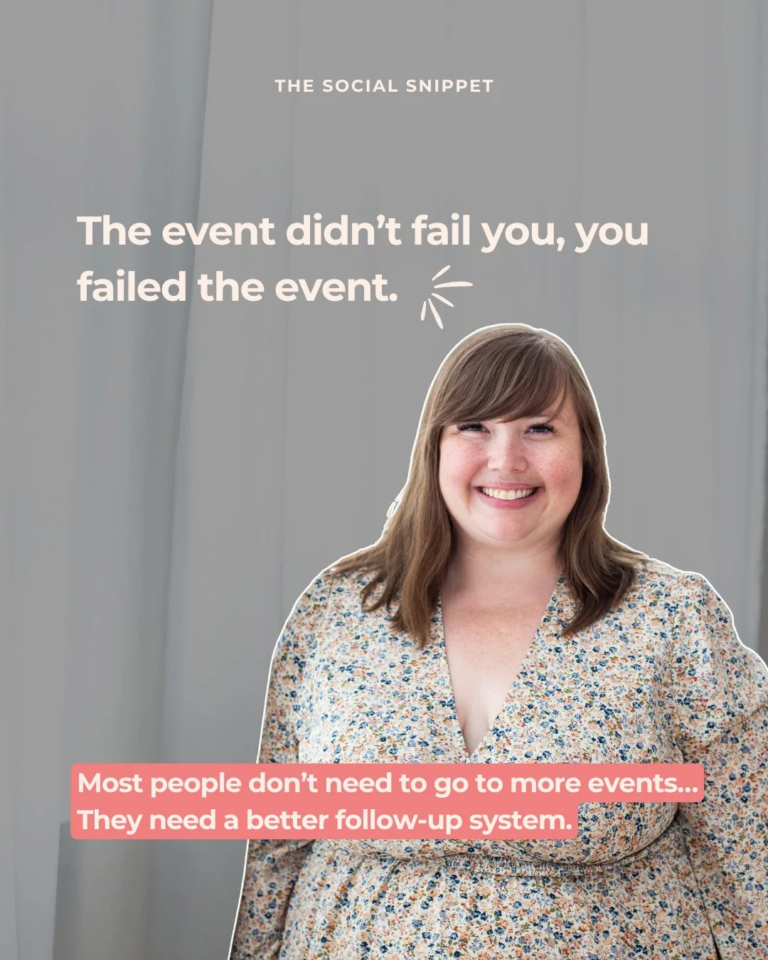 Your event follow-ups are costing you opportunities.⁠
⁠
The event goes well, conversations flow, connections are made&hellip; and then the follow-up doesn&rsquo;t land.⁠
⁠
Usually, it&rsquo;s because it feels too generic. A simple &ldquo;it was great