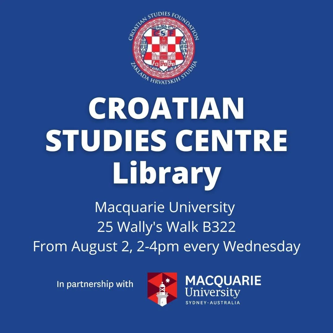 Croatian Studies Centre Library open during Spring Semester