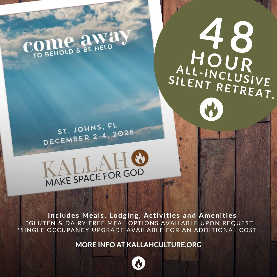 He's calling you, &quot;Come away with me...&quot;

Our next &quot;Come Away With Me&quot; silent retreats are open. Each one, a space to surrender, listen, and adventure into His presence in a profound and holy way.

Use promo code SAVE100 to get $1