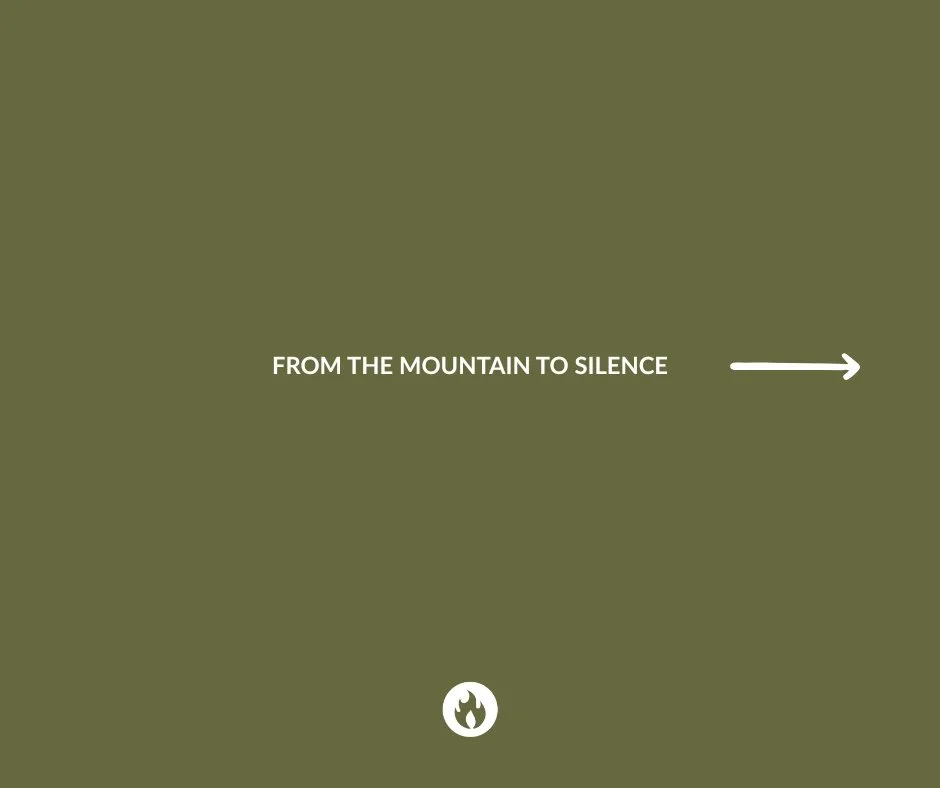 From the mountain to the silence.
God meets us in the awe of the mountaintop &mdash; through worship, revelation, and connection.
But He also calls us away&hellip; into the quiet. Into stillness.
Maybe this season, He&rsquo;s inviting you to meet Him