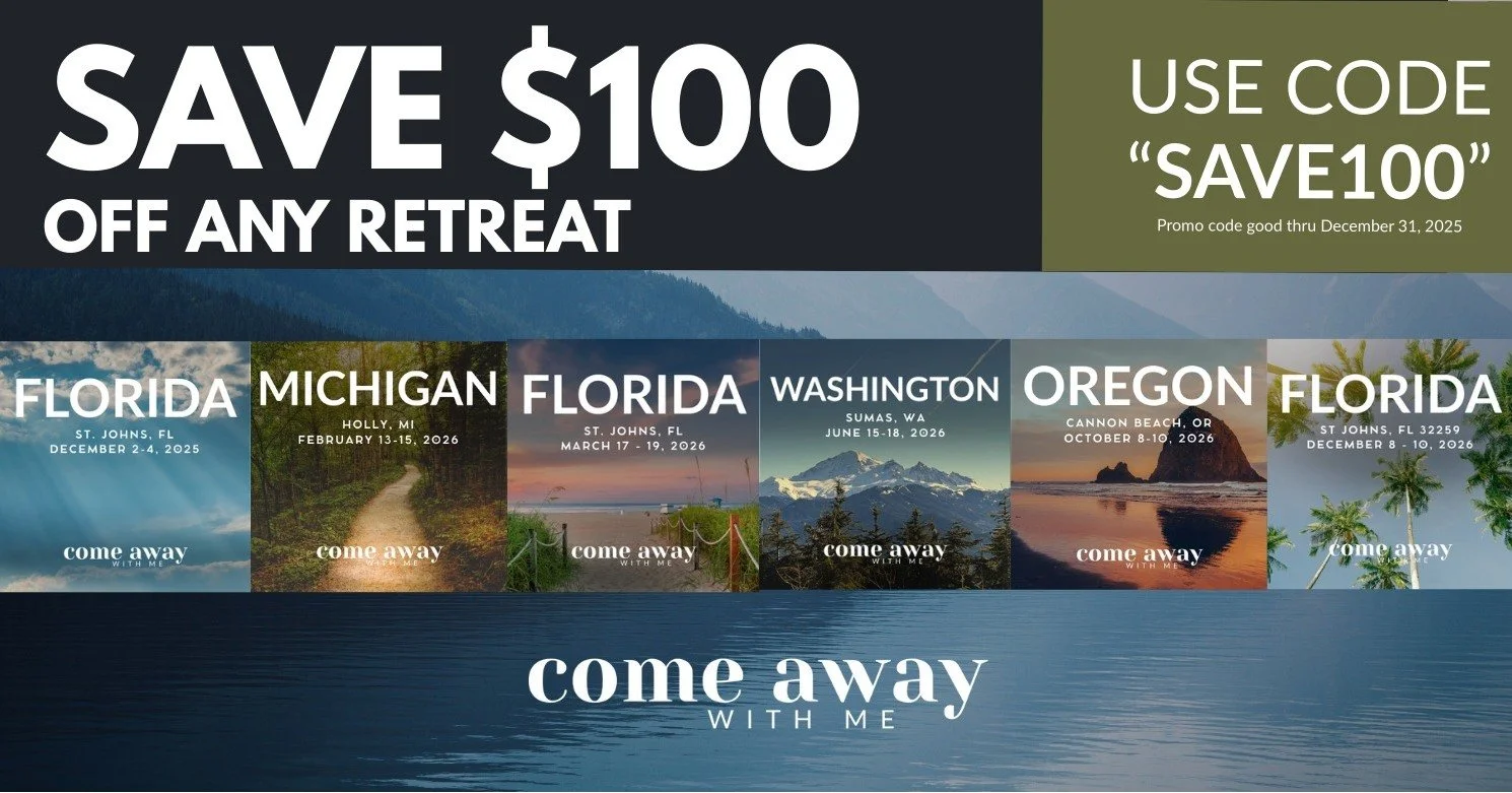 The year is ending&hellip; but your story with God is just beginning.
If 2026 is the year you choose to step away, breathe deep, and remember who you are, we want to make that step a little easier.

From now until December 31, you can take $100 off A