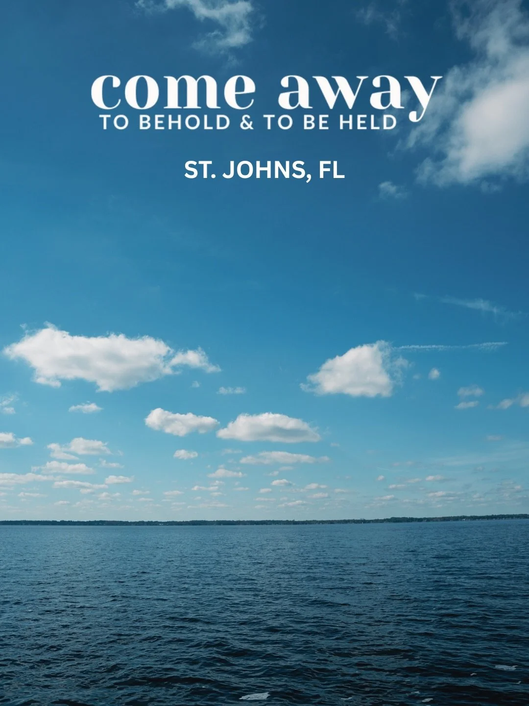 🙏🏽 Yesterday we closed the St. Johns Come Away With Me Silent Retreat. Hearts rested. Minds uncluttered. Souls reminded of what really matters.