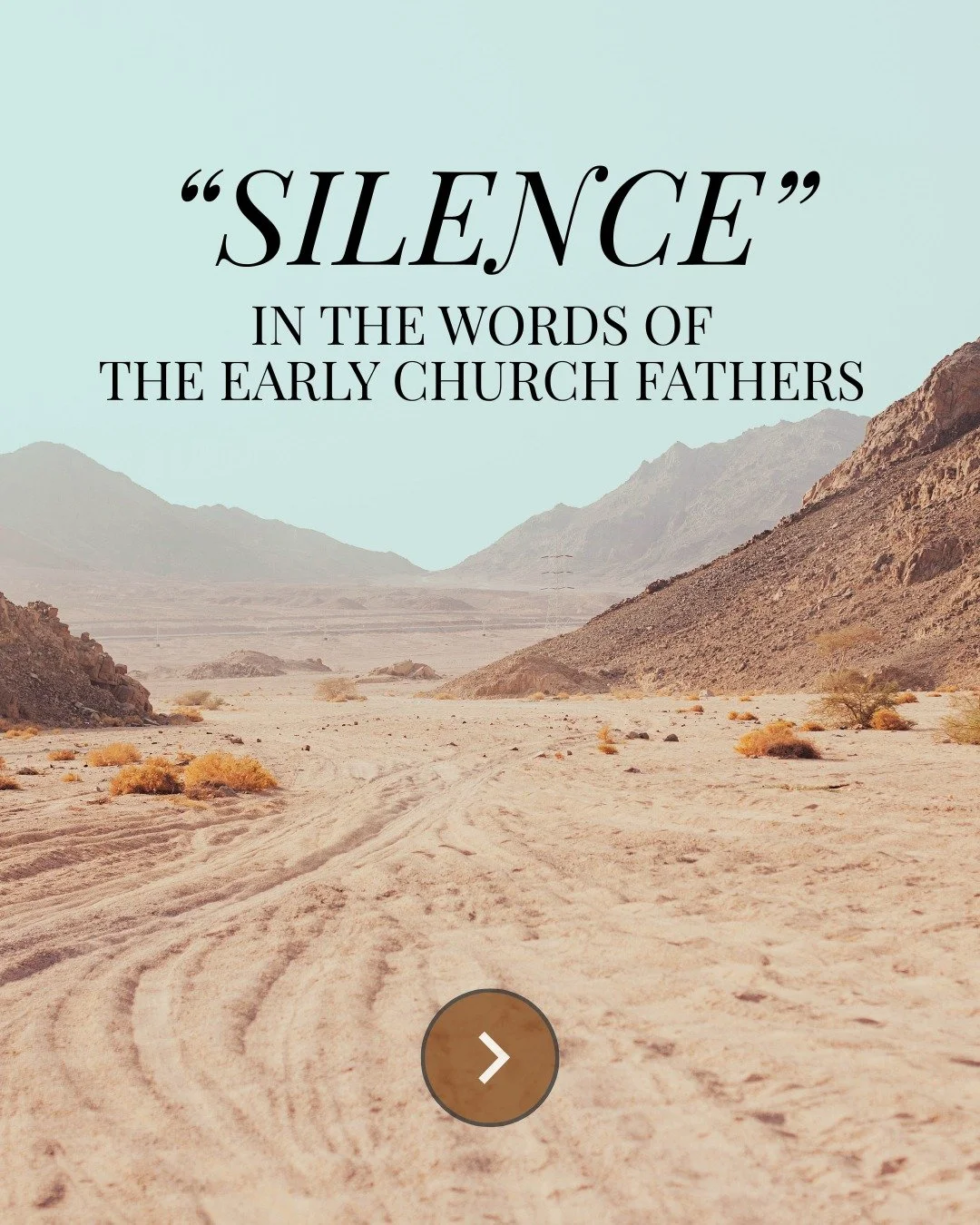 From the earliest days of the Church, silence was not something to escape into, but something to enter, a space where the noise falls away and what is real begins to surface. It is where the soul begins to be purified, where regret gives way to restr