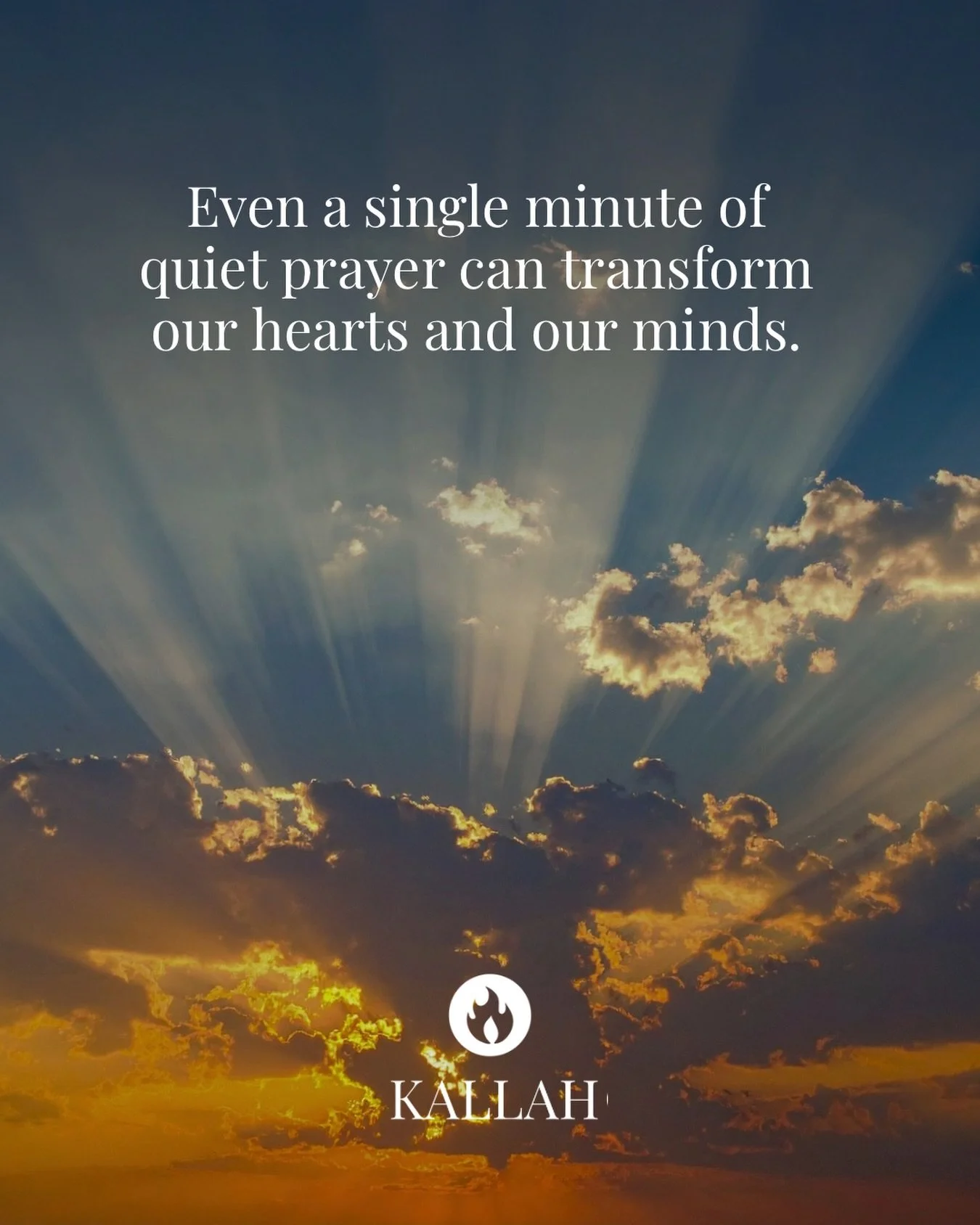 Be still &amp; know&hellip;