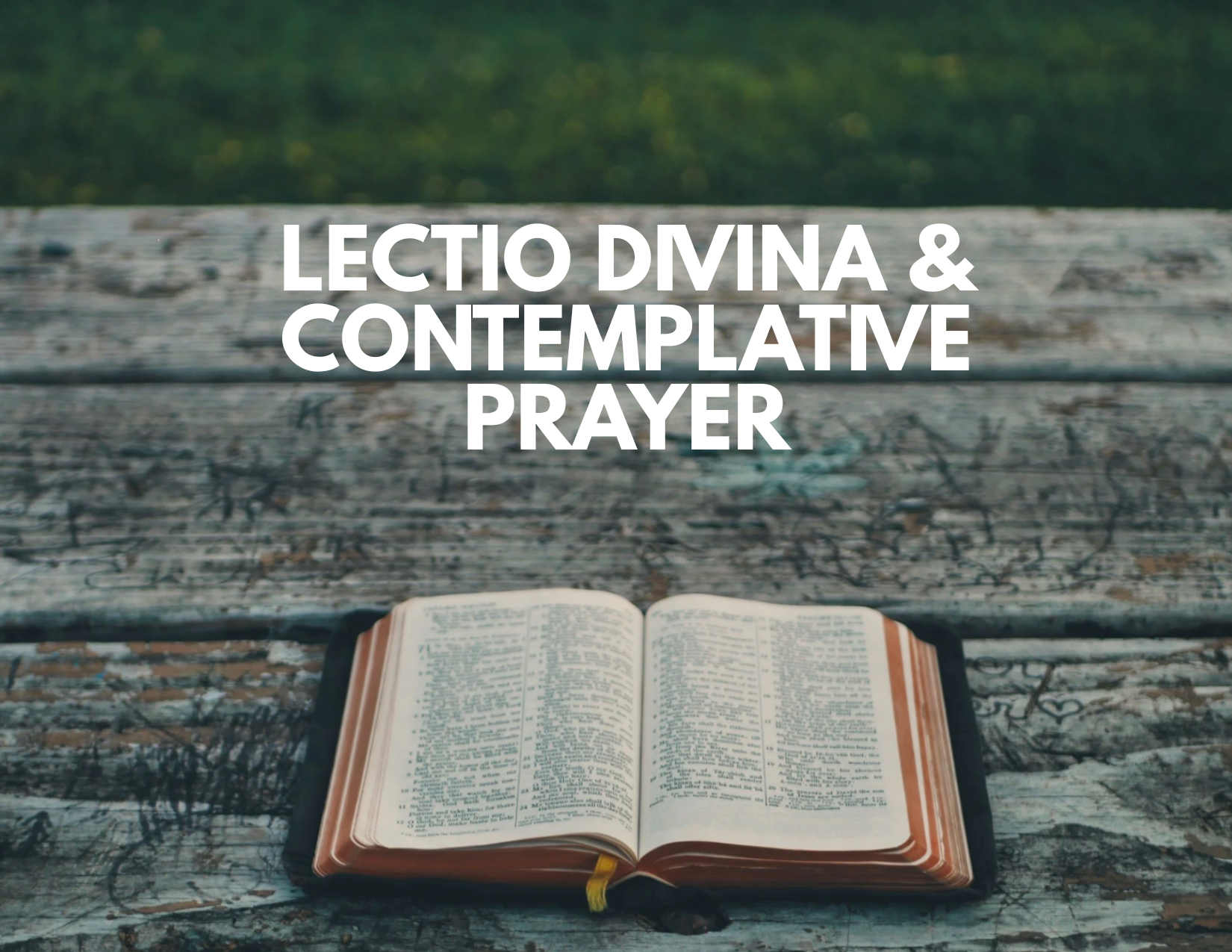 Lectio Divina and Contemplative Prayer