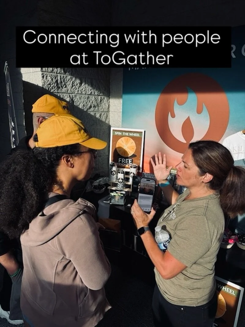 We love sharing with people how to make space for God in our over-stimulated society.