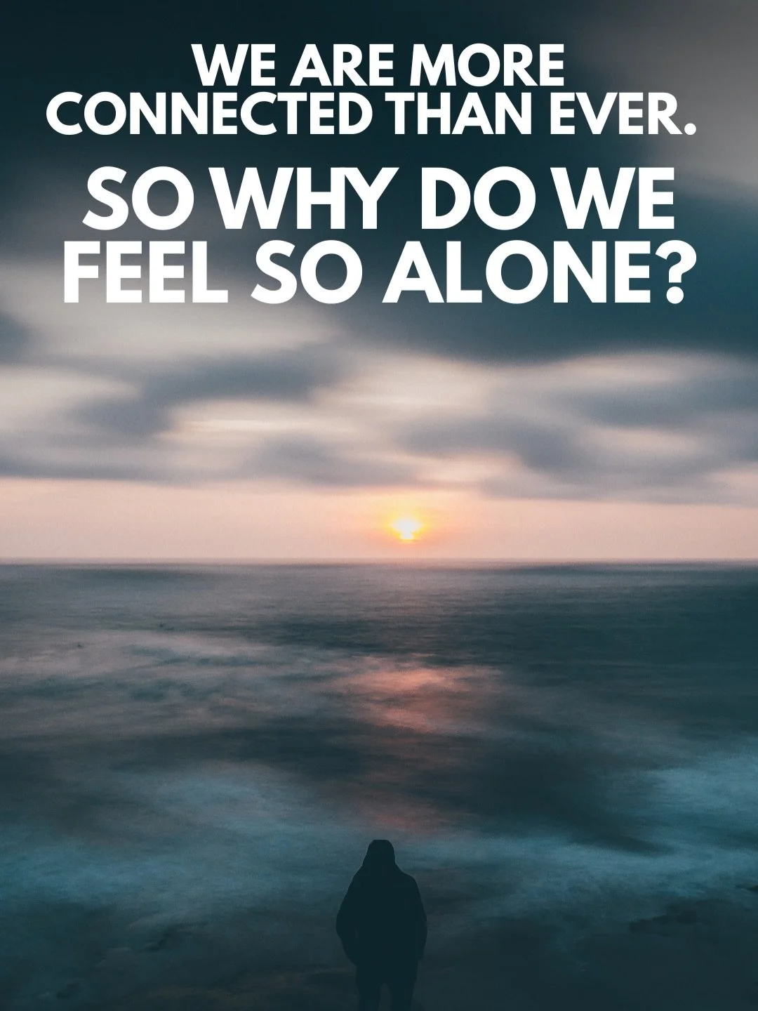 Loneliness is not always solved by being around more people. Sometimes the ache is deeper than a lack of connection with others. Sometimes it is the quiet distance we feel from God, from ourselves, and from the life we were made to live. Silence give