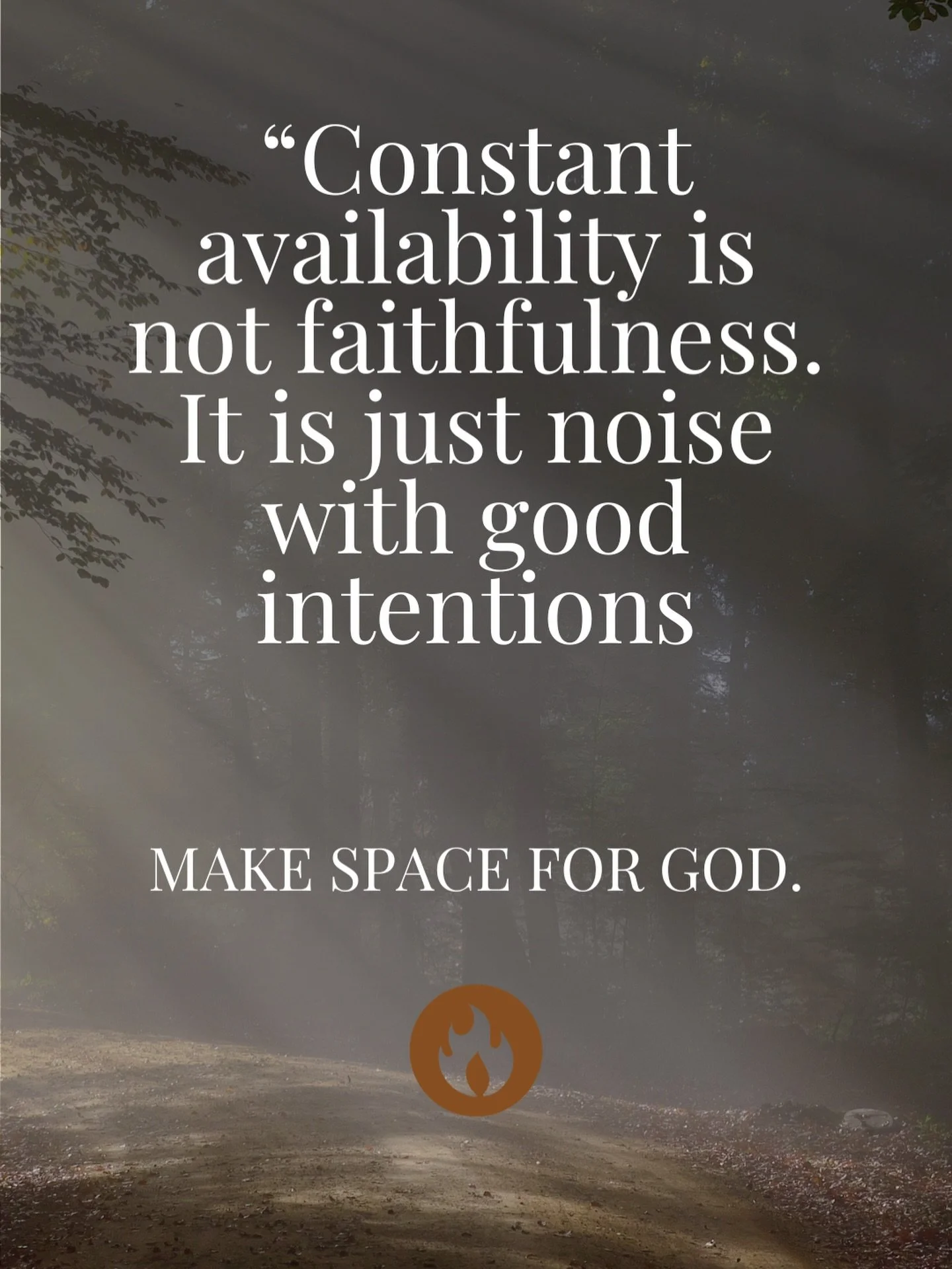 You are not failing. You are full.

Full of demands, notifications, ministry needs, family responsibilities, and the quiet weight of always being the one who shows up. But somewhere in all the noise, you stopped hearing the voice that matters most.

