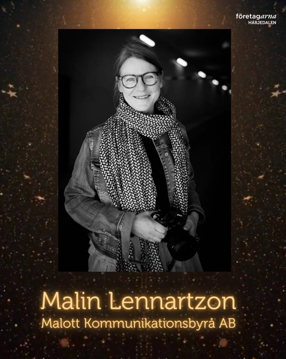 Att vara finalist i &Aring;rets F&ouml;retagare k&auml;nns otroligt v&auml;rdefullt &auml;ven om jag, som helst st&aring;r bakom kameran, tycker att uppm&auml;rksamheten &auml;r lite utmanande 😉 

I samband med finalplatsen fick jag svara p&aring; n