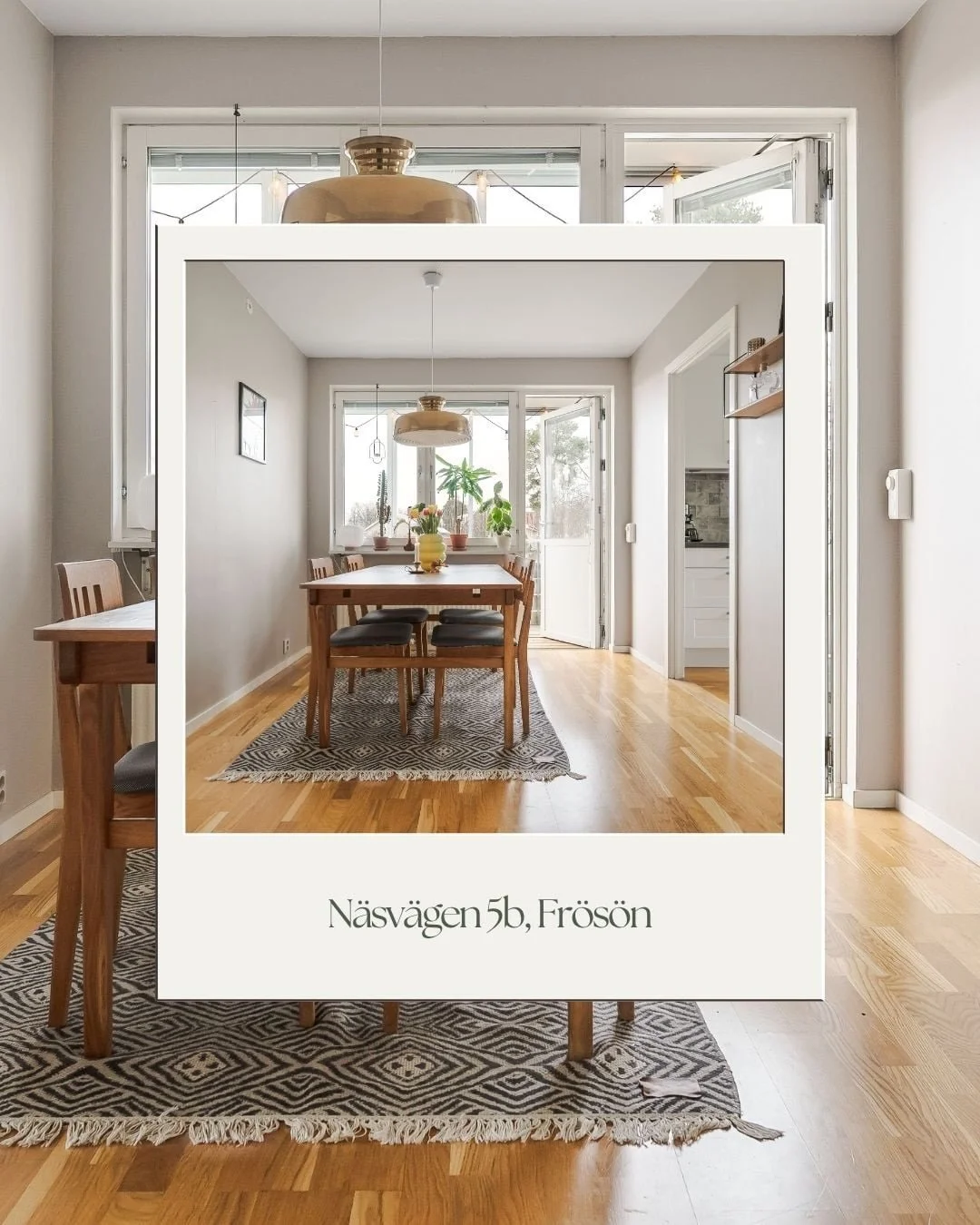 Vemdalen &auml;r hemma, men jag jobbar &auml;ven i och runt &Ouml;stersund 📷 Nyligen var jag p&aring; Fr&ouml;s&ouml;n och fotade den h&auml;r fina h&ouml;rnl&auml;genheten, ett uppdrag &aring;t @linda_maklare p&aring; L&auml;nsf&ouml;rs&auml;kringa