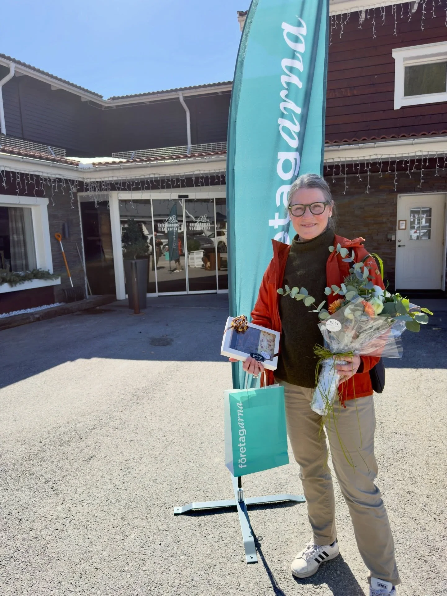Att k&auml;nna sig f&ouml;rn&ouml;jd. Inte f&ouml;r att man &auml;r &ldquo;klar&rdquo;, utan f&ouml;r att man &auml;r p&aring; r&auml;tt v&auml;g. I m&aring;ndags hade jag den stora &auml;ran att ta emot andra platsen i utm&auml;rkelsen &rdquo;&Aring