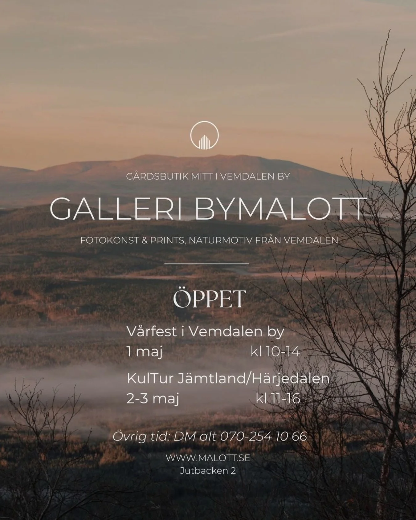 G&aring;rdsbutiken har sina planerade &ouml;ppettider, men det finns ocks&aring; m&ouml;jlighet att boka en privat visning n&auml;r det passar dig. Skicka ett DM eller mejla malin@malott.se s&aring; l&ouml;ser vi det.

H&auml;r m&ouml;ts vi inte bara