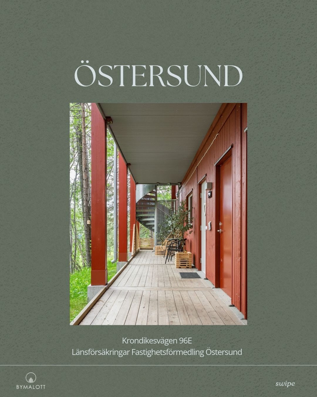 Jag tycker om hem som inte beh&ouml;ver anstr&auml;nga sig. Den h&auml;r l&auml;genheten i markplan har ett privat h&ouml;rnl&auml;ge mot g&aring;rden, egen gr&auml;spl&auml;tt och uteplats som g&ouml;r steget mellan inne och ute n&auml;stan om&auml;