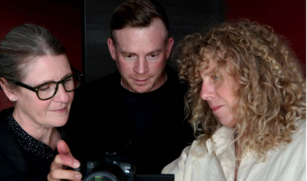 Tre bostadsfotografer höll i kurs i bostadsfotografering i Björnrike