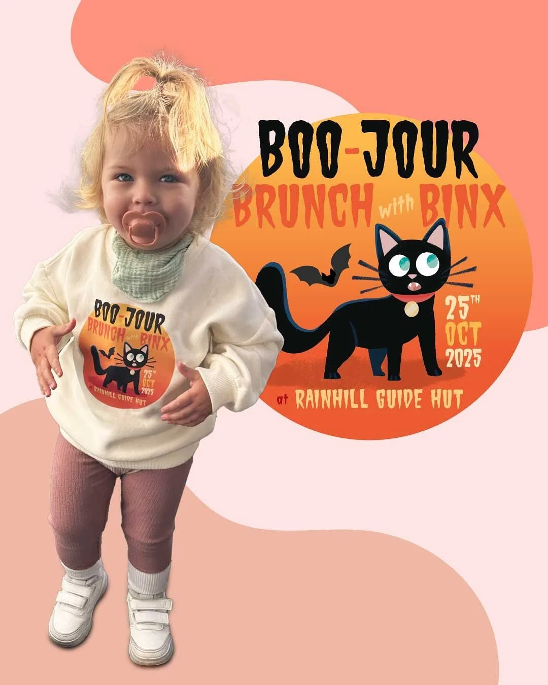 Some recent products 😊 
Ariel in her Binx Boo-Jour event jumper 🐈&zwj;⬛ 🎃 
George and Henry in their page boy jumpers 🤵 

#customclothes #kidsclothing #customdesigns #customgifts #autmn #hallowen #pageboy #customgifts #graphicartist #graphicdesig