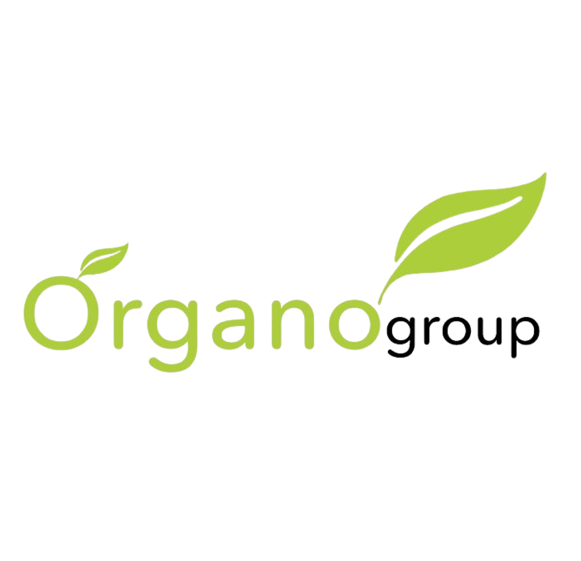 Logo of Organo Group with green leaf design and the words 'Organo Group' in green and black text.