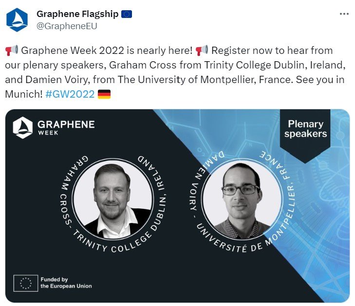 SSLiP at Graphene Week