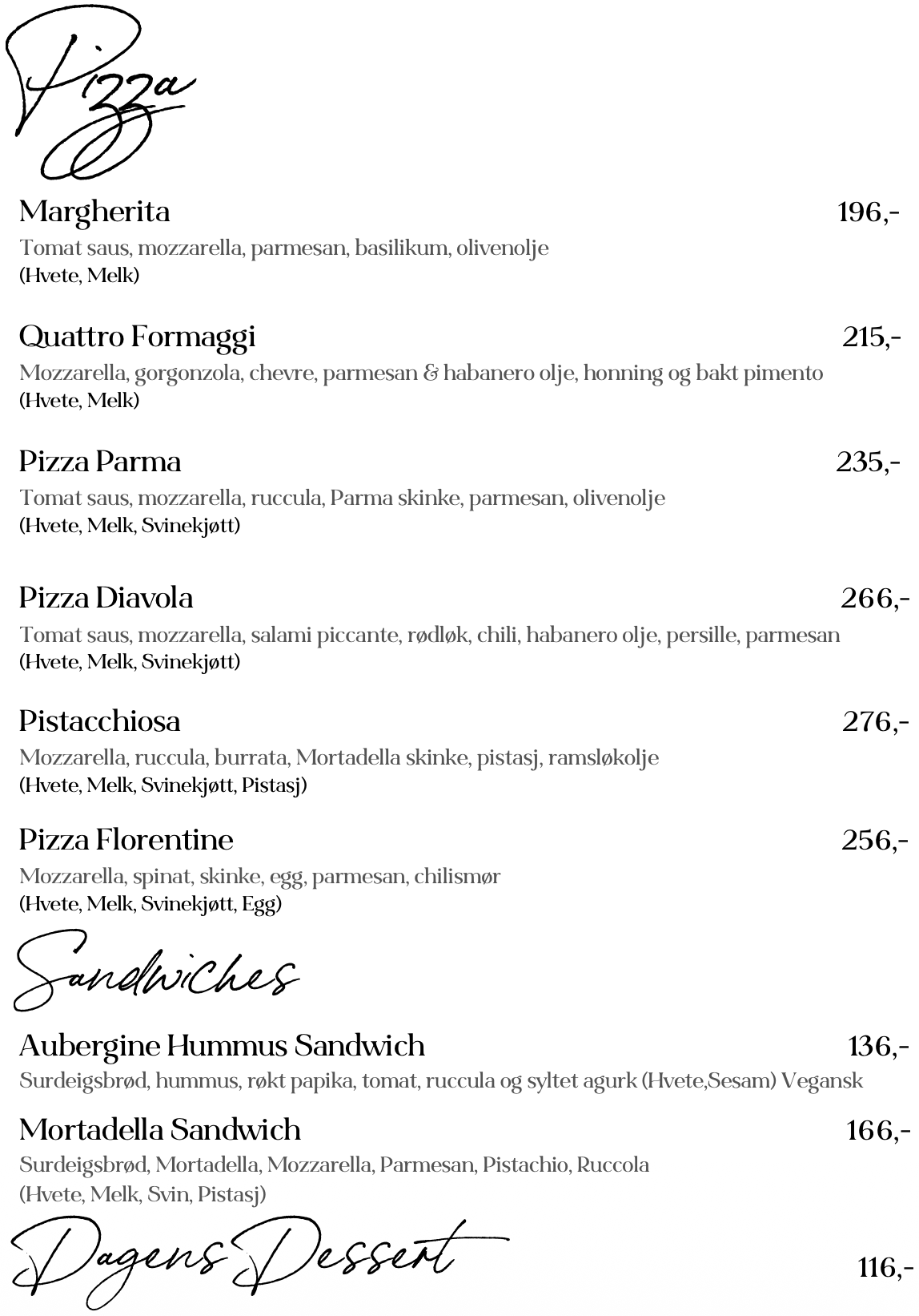 Cafe Grensen Oslo, kafé i Oslo sentrum, koselig cafe, småretter, steinovnsbakt pizza, italiensk pizza, tapas, snacks, restaurant Oslo, pizza Oslo sentrum, hyggelig cafe, delemat, mortadella sandwich, Parma pizza, Margherita pizza diavola pizza oslo