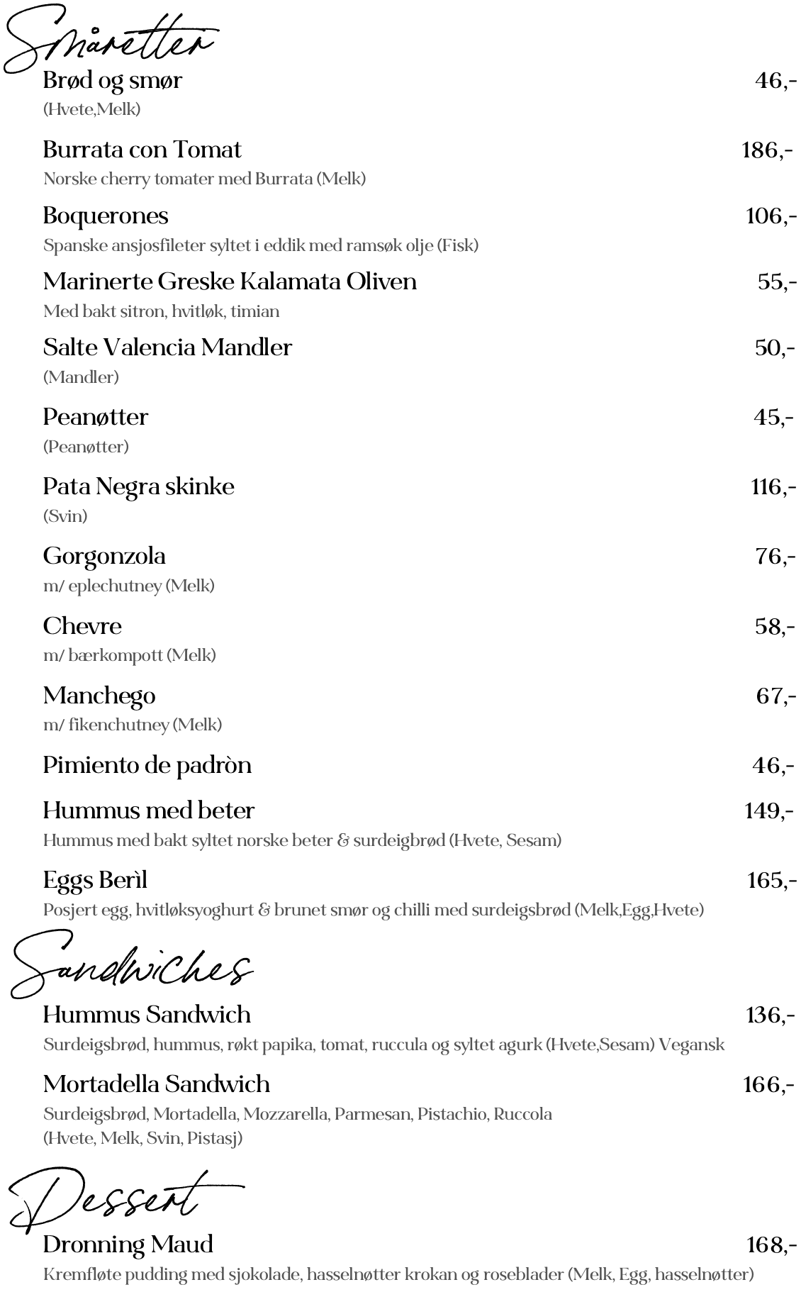 Cafe Grensen Oslo Norge Norway pizza Diavola kaffe cofffee cocktails Pata Negra Parmaskinke, Gorgonzola, Chevre, Manchego,  Pimiento de padrón Espresso, Macchiato, Cortado, Flat White, Cappuccino, Latte, wine, Negroni, Spritz, Highball, and Desserts