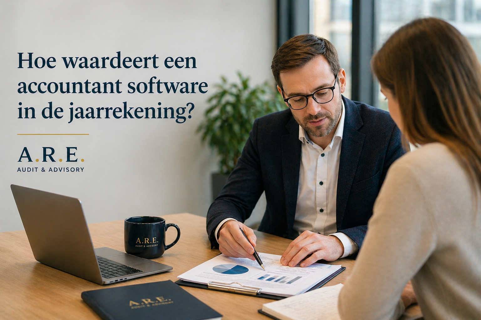 Hoe waardeert een accountant software in de jaarrekening?