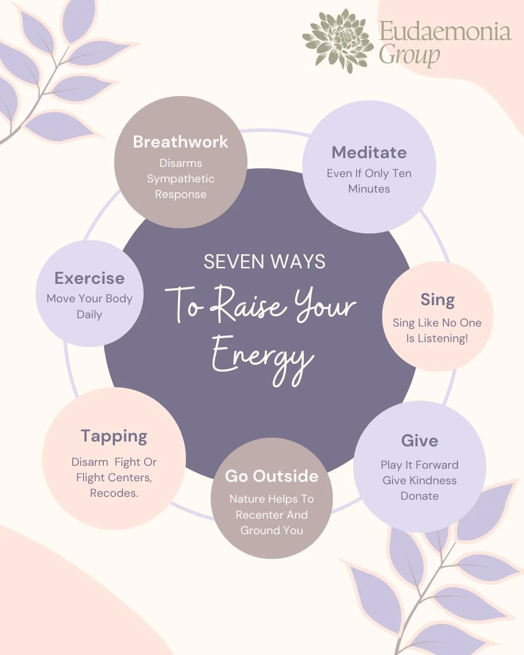 As we welcome the first signs of Spring we can also raise our own energy levels. 
Comment below to tell us what you will do to raise yours.

As we welcome the first signs of Spring, we can also raise our own energy levels. 

#newenergy #selfcare #wel