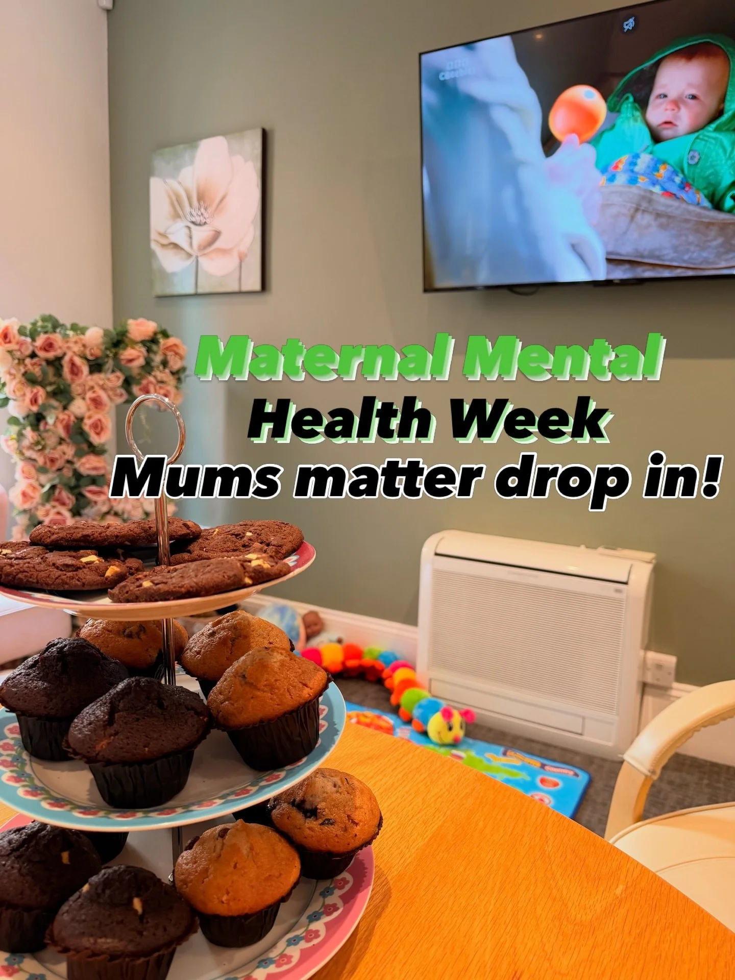 At the @eudaemonia_group_ltd Wellbeing Centre we are raising awareness and support Maternal Mental Health week this morning by hosting a &lsquo;Mums Matter&rsquo; Drop In coffee morning! 

#coffeemorning #mumsmatter #maternalsupport #postpartum #free