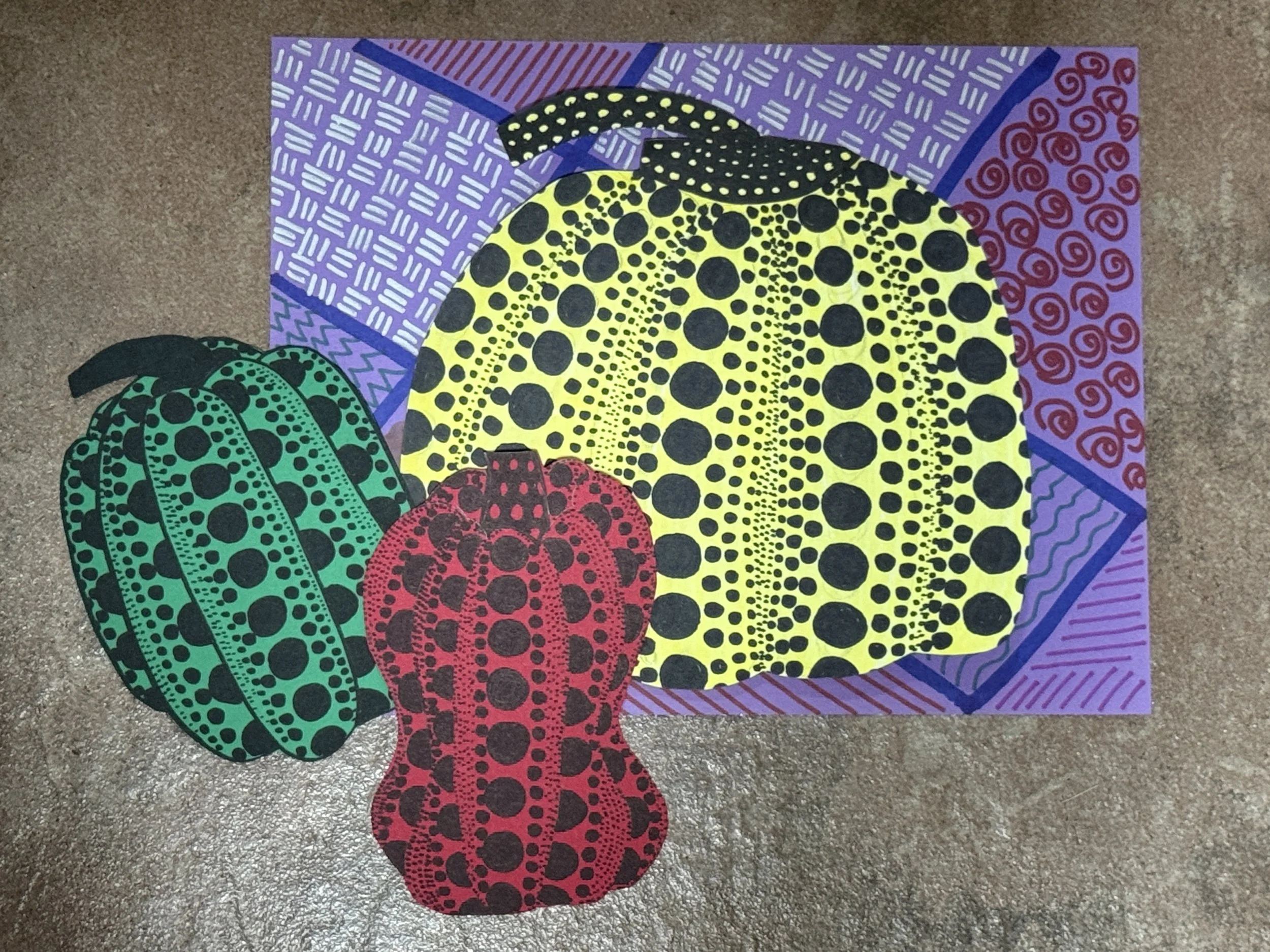 Yayoi Kusama Inspired Pumpkins