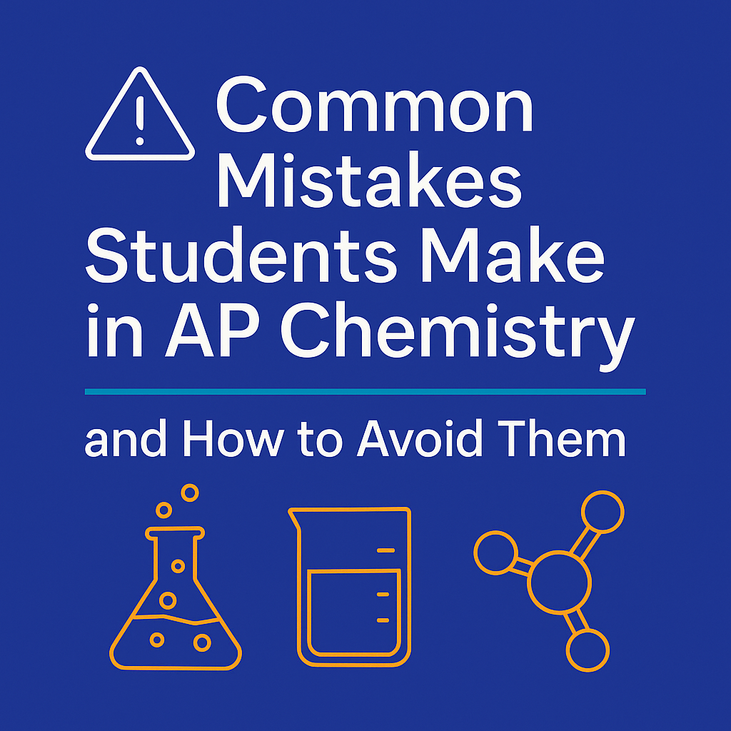 Common Mistakes Students Make in AP Chemistry — and How to Avoid Them