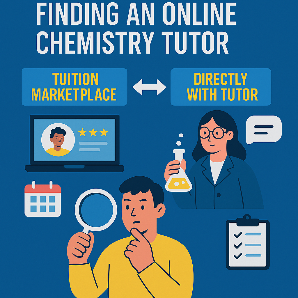 Tuition Marketplace vs Direct Booking: How to Find the Right Online Chemistry Tutor: