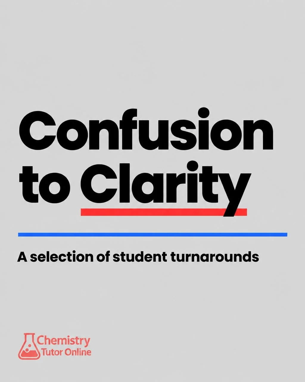 Some students arrive convinced they're just bad at chemistry. These are a few of the ones who found out they were wrong.

Swipe through and you'll notice the exam boards differ. The topics differ. The starting grades differ. What doesn't change is th